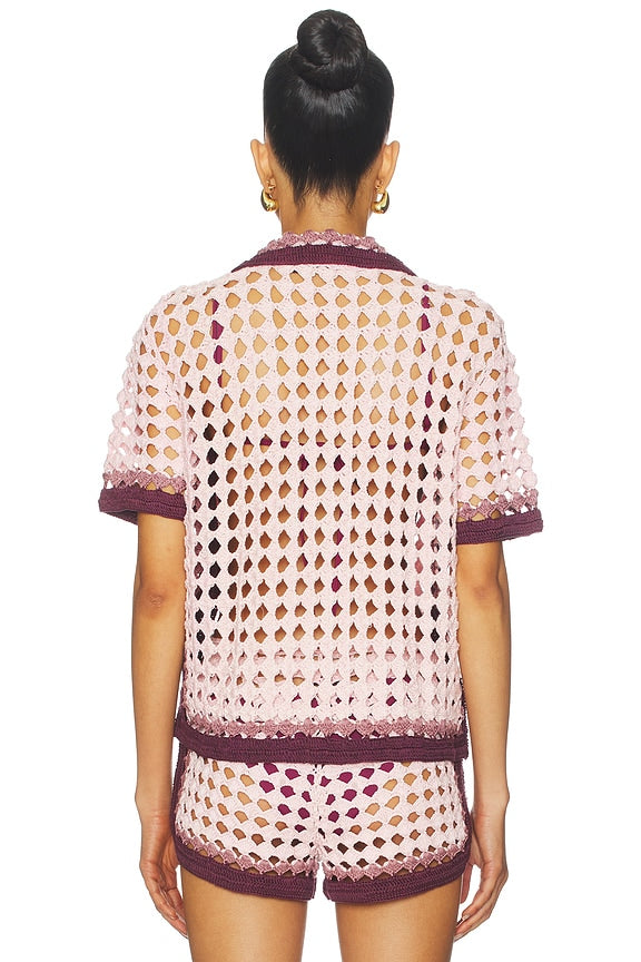 Garis Shirt | Pink