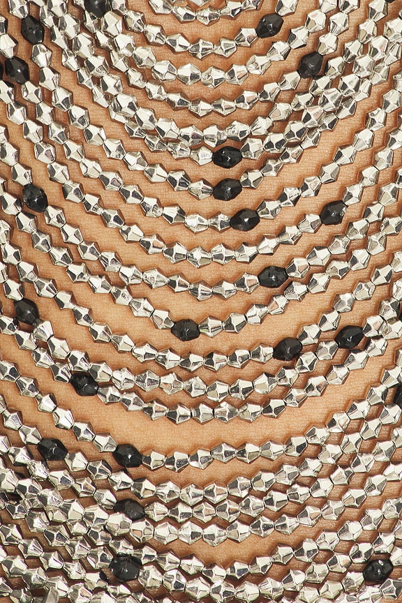 Revolve Round Floating Desert Top Silver In Silver