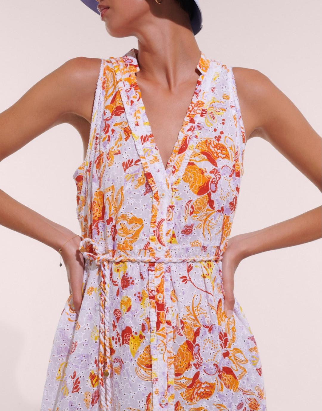 Poupette St Barth | Long Dress Nana CT