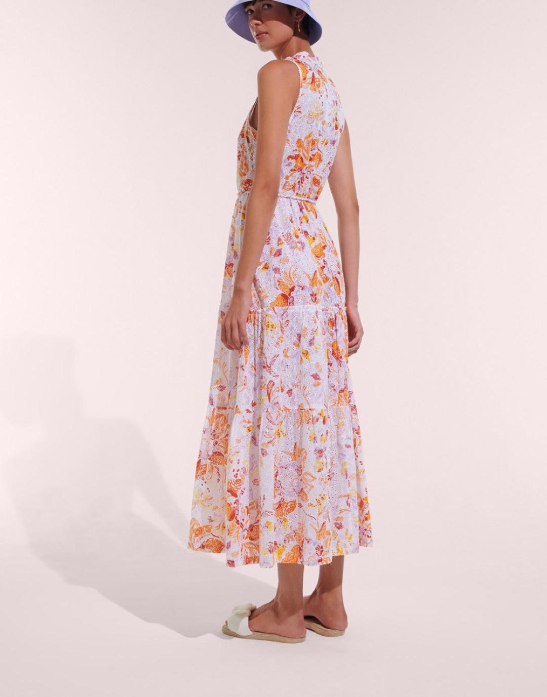 Poupette St Barth | Long Dress Nana CT