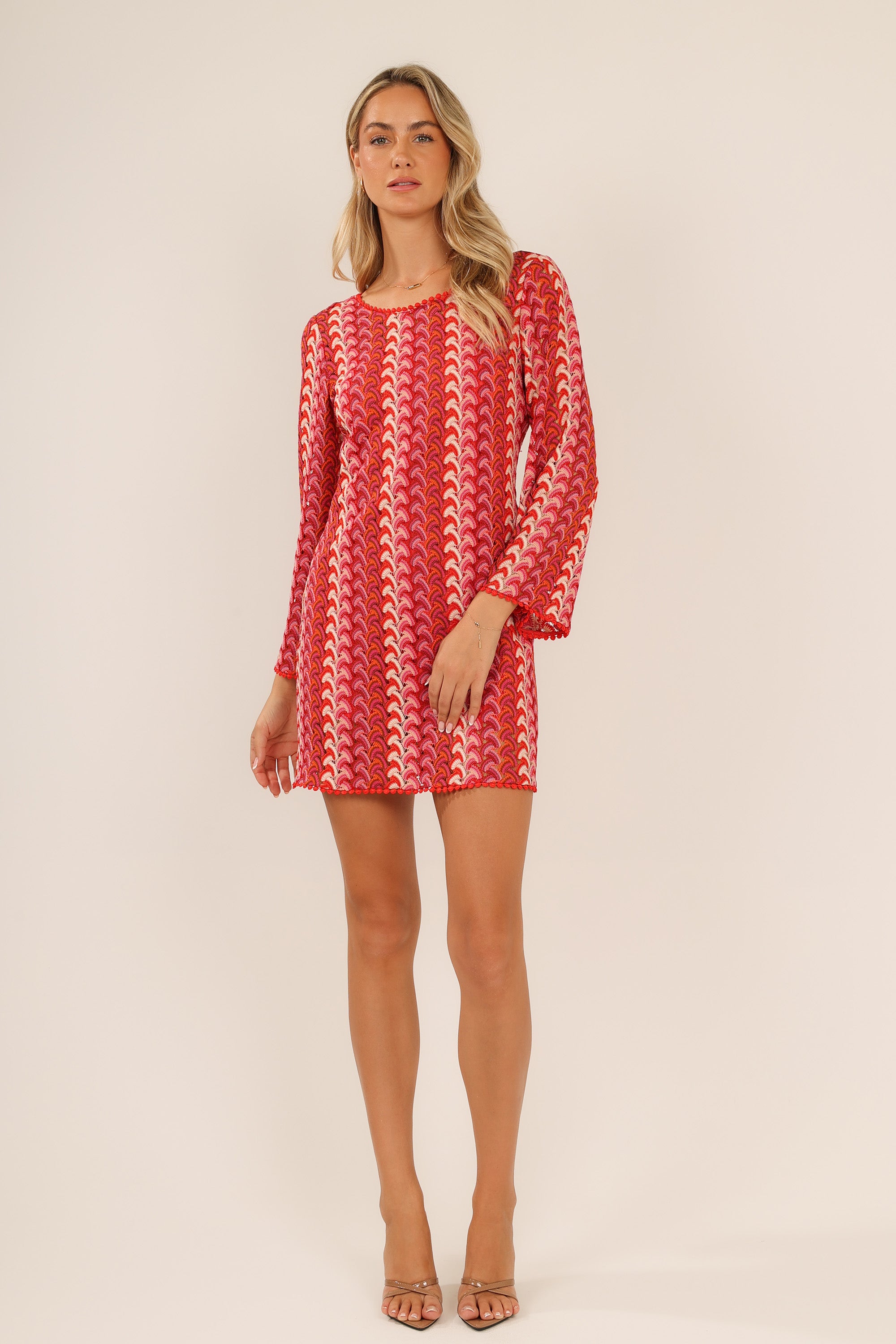 Lagos Mini Dress | Red Multi