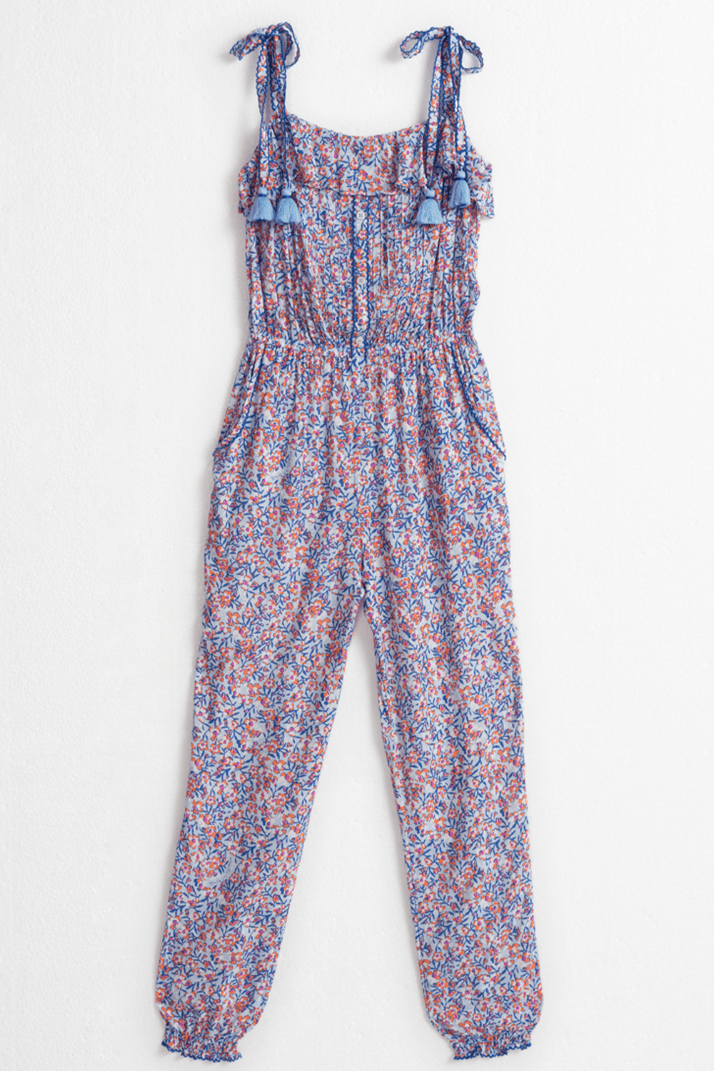 Kids Long Jumpsuit Astra - Light Blue Paquerette - Poupette St Barth