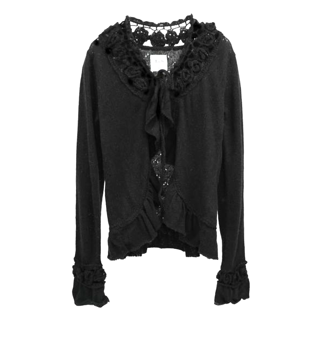 Loreto Knit Cardigan | Black
