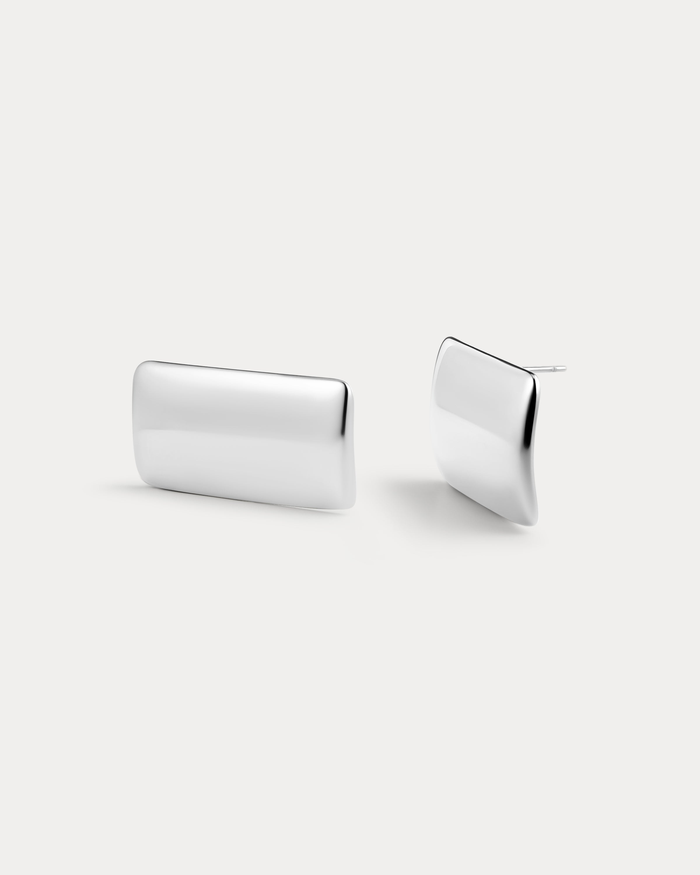 The Luv Aj Solstice Metal Studs in Silver
