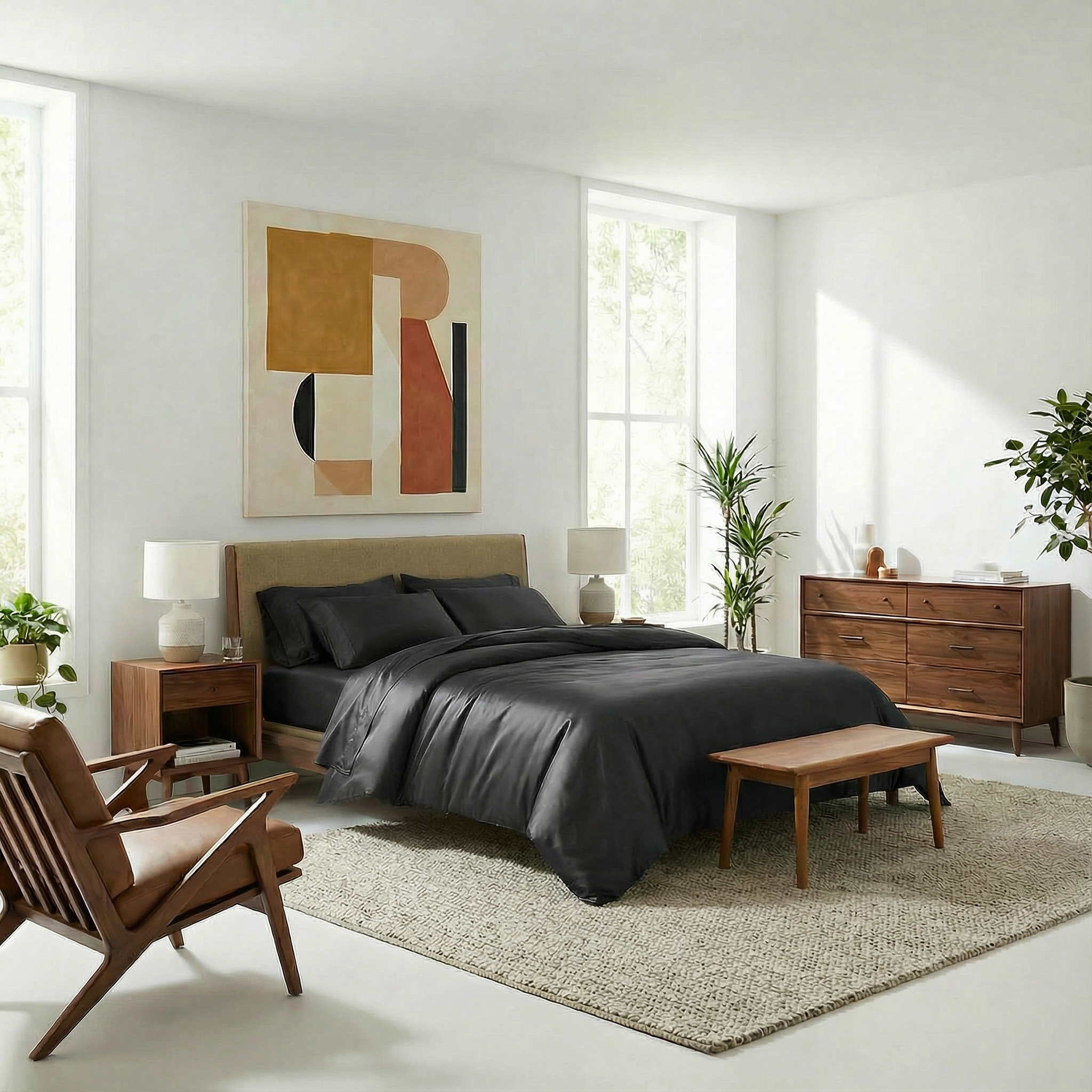 Luxe Sateen Duvet Cover / Night