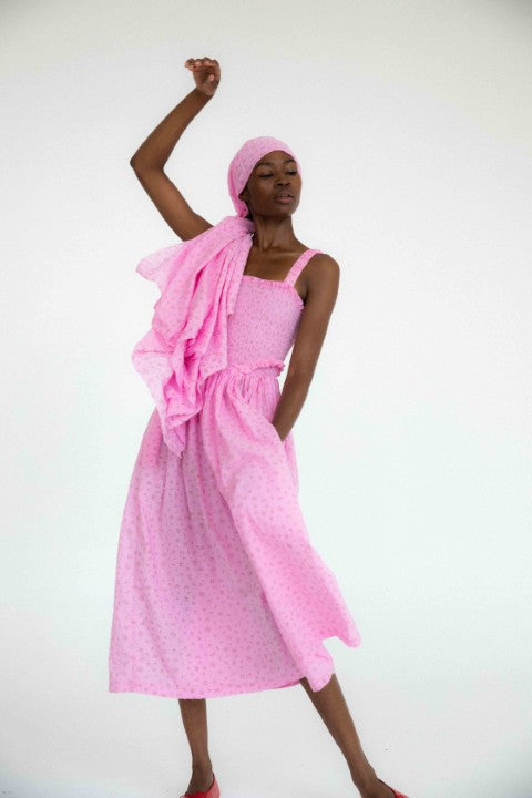 Amelie Dress | Pink Floral