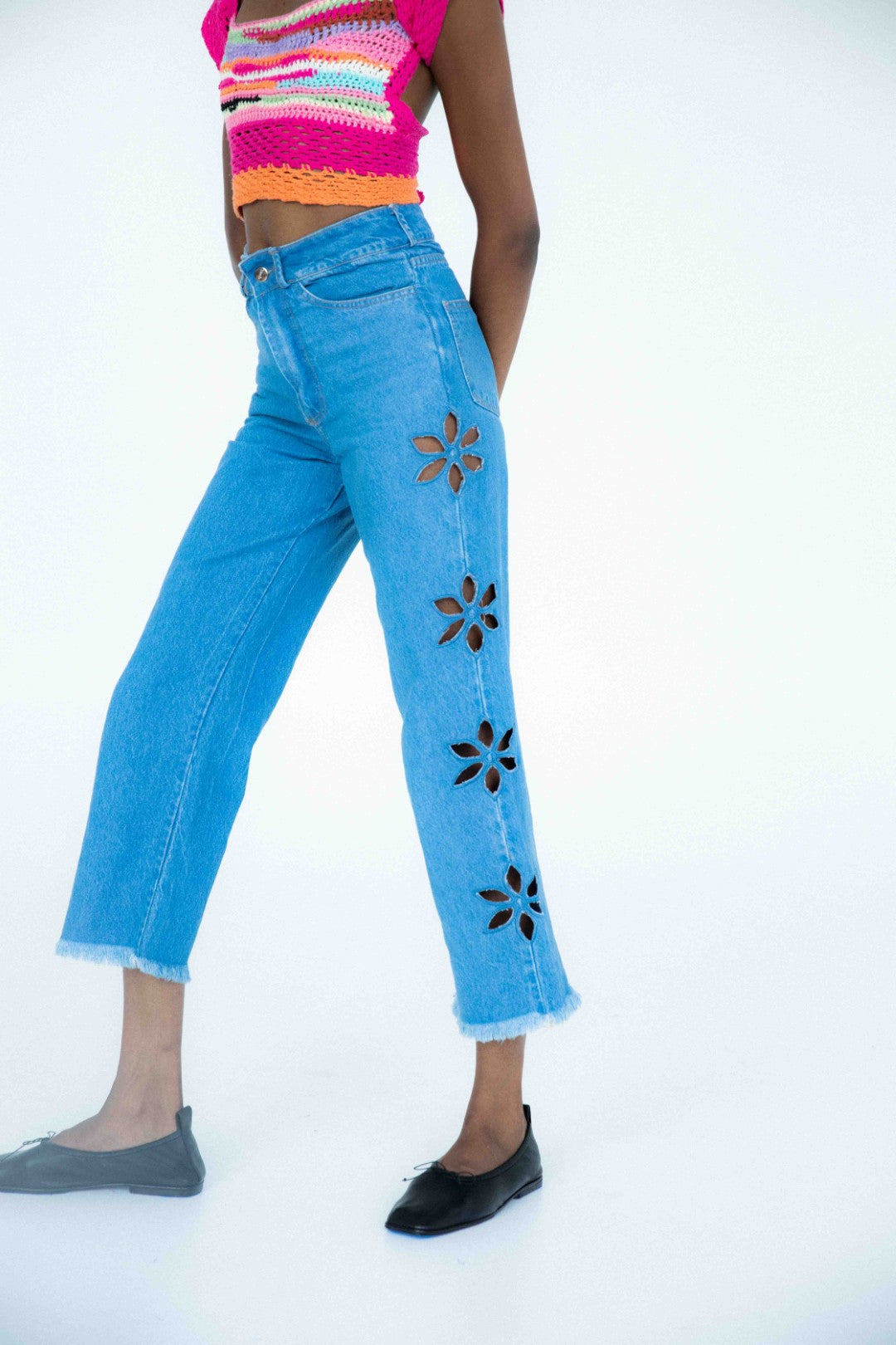 Jazmin Summer Denim Pant | Denim