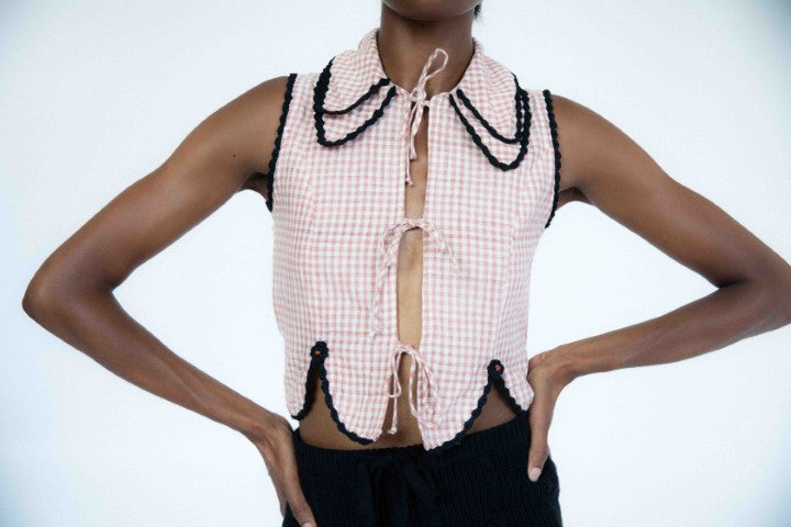 Dara Cotton Shirt | Brick