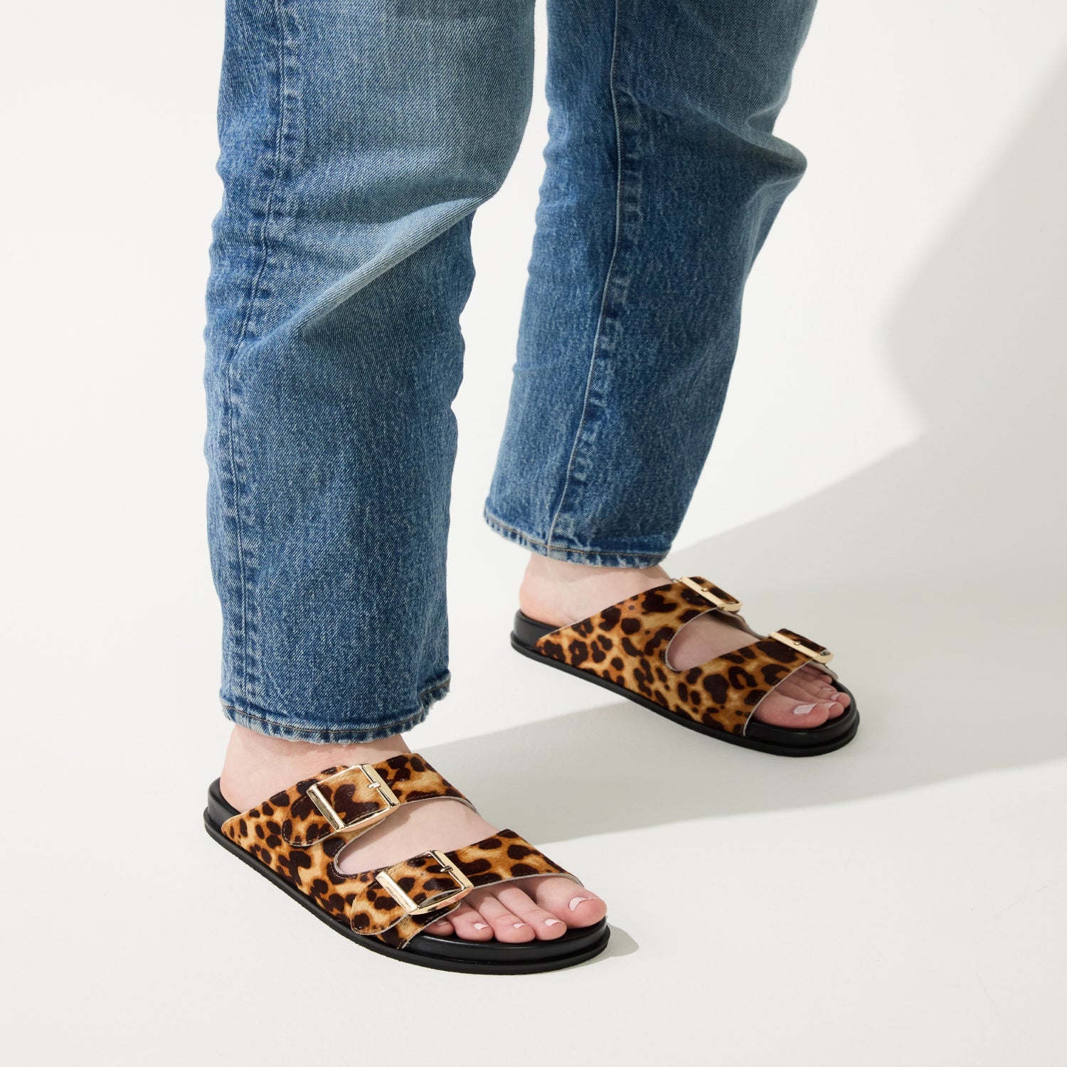 MAYA IN LEOPARD CALF HAIR - Yosi Samra  -