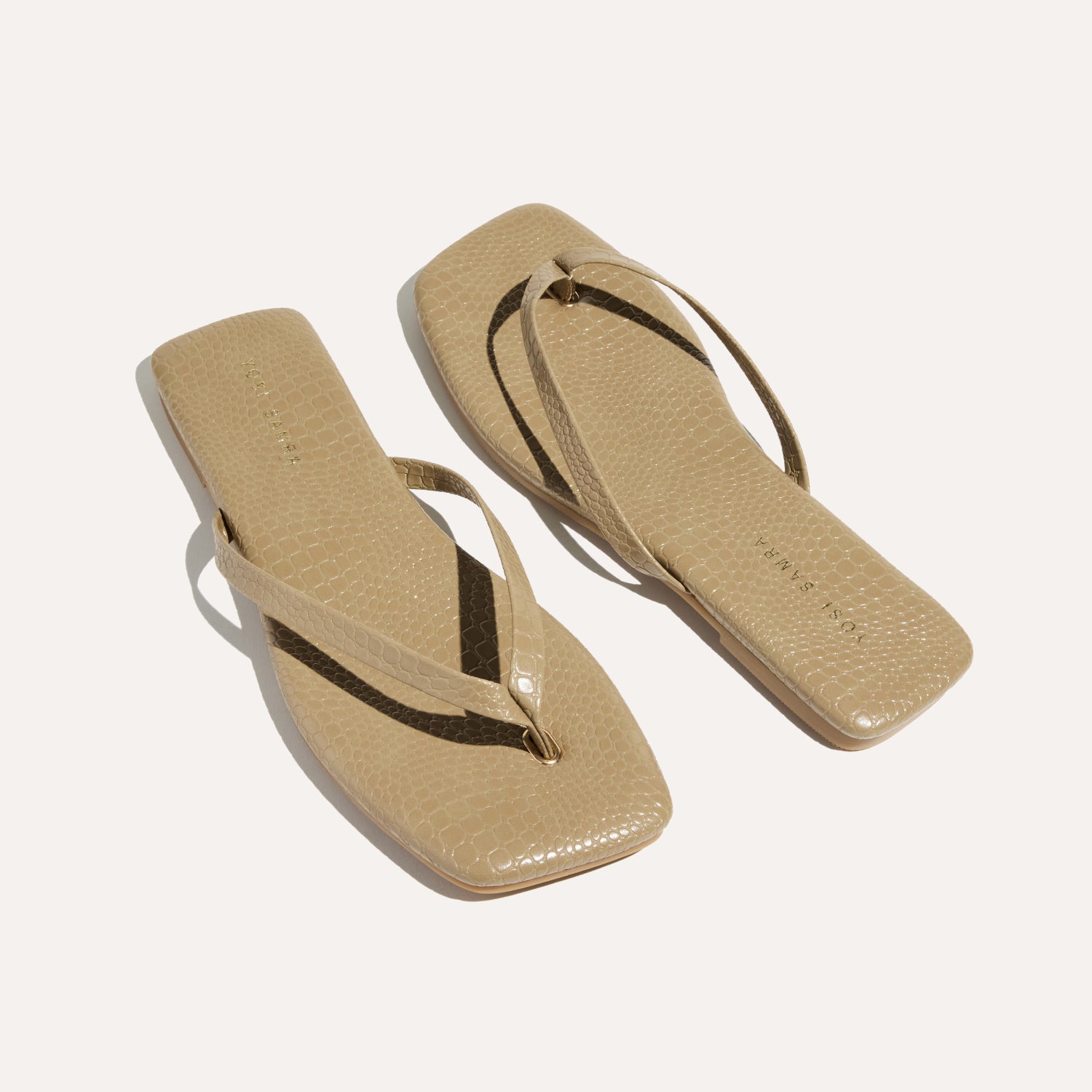 MERCER IN TAUPE CROC - Yosi Samra  -