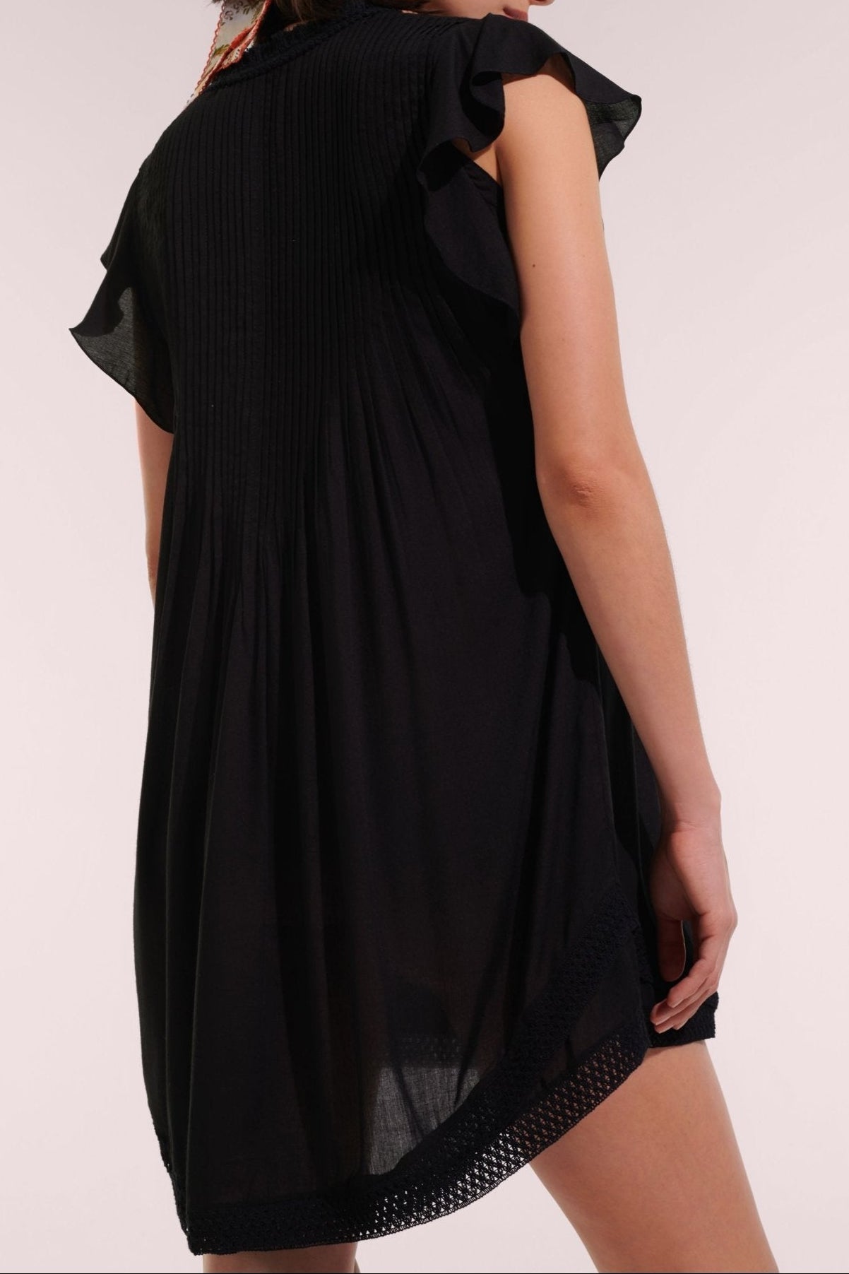 Mini Dress Sasha - Black - Poupette St Barth