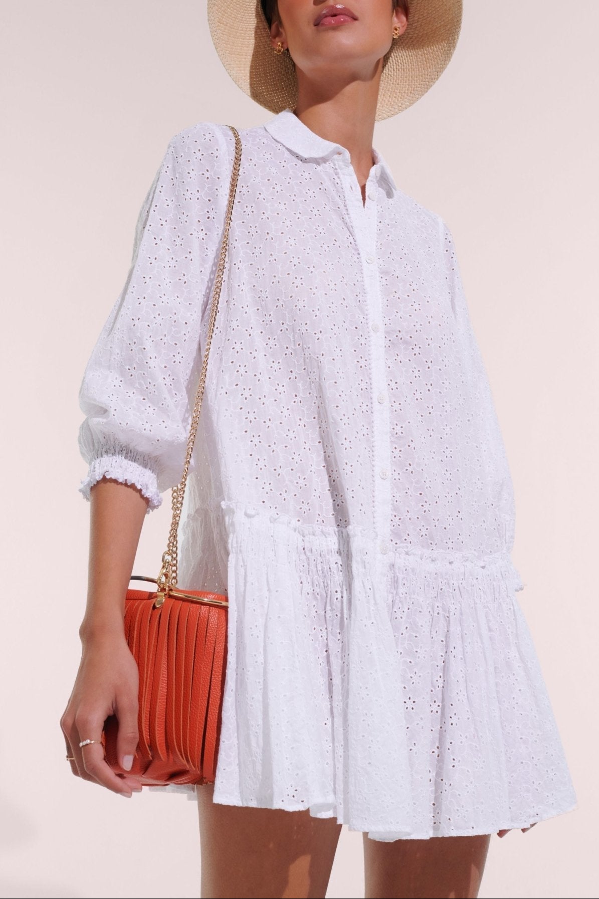 Mini Dress Tesorino - Optic White - Poupette St Barth