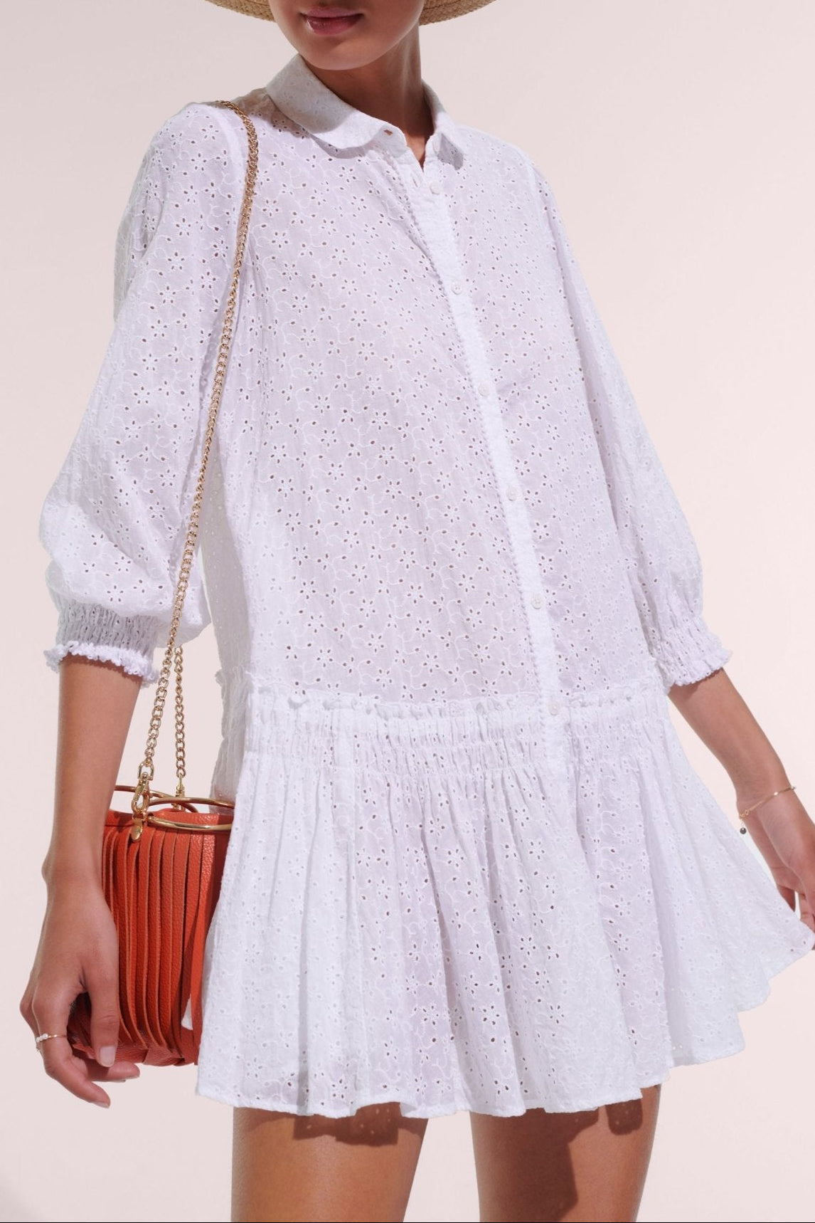 Mini Dress Tesorino - Optic White - Poupette St Barth