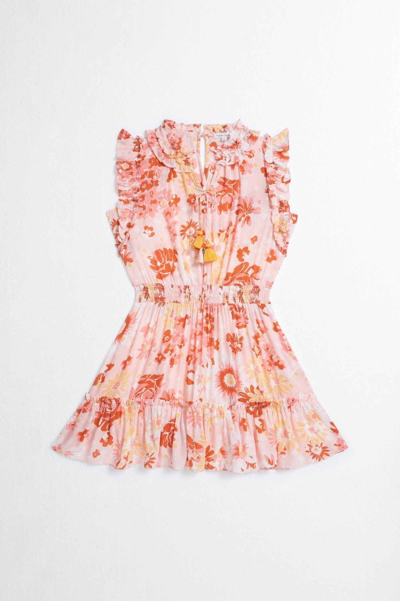 Kids Mini Dress Triny - Pink 90'S - Poupette St Barth