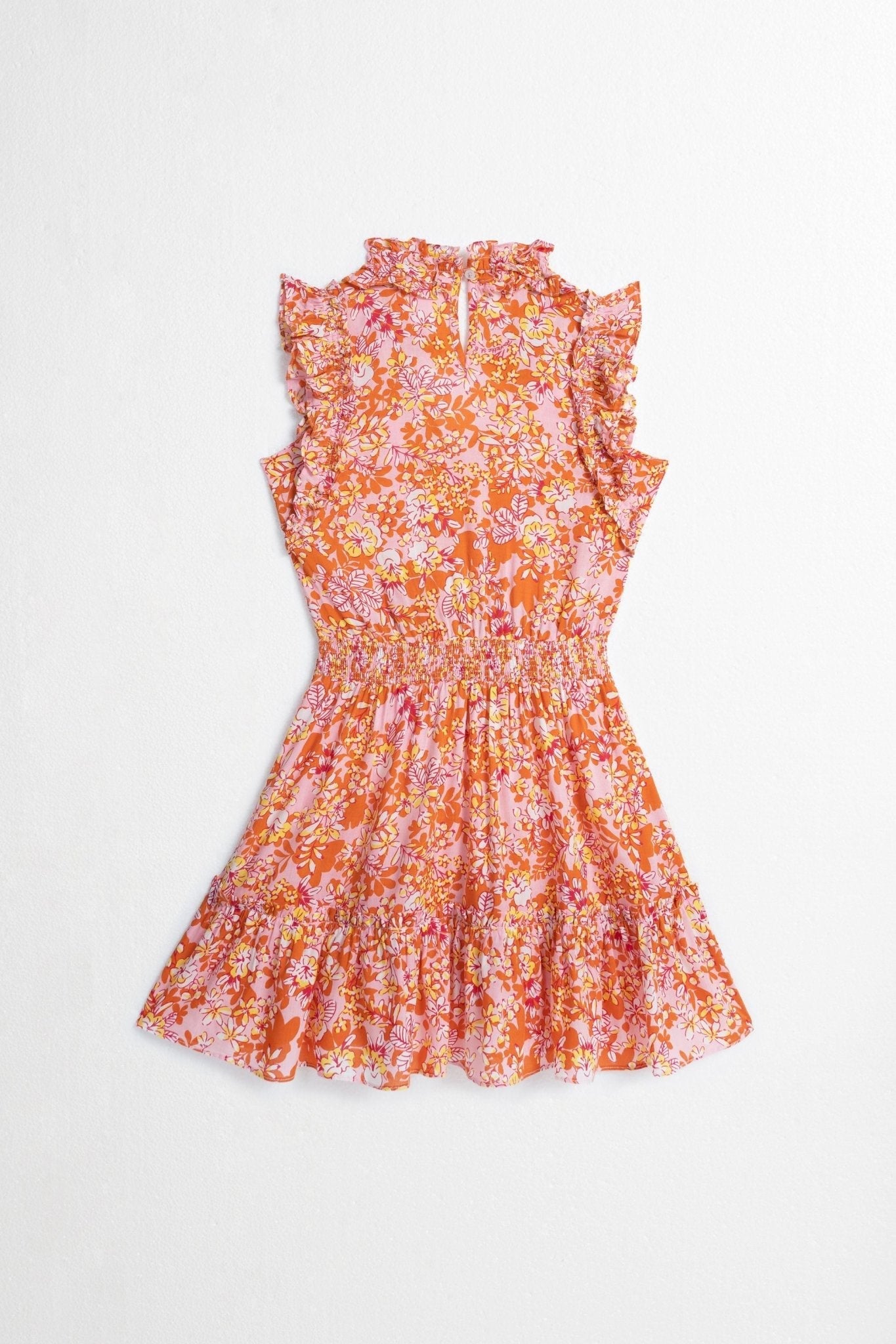 Kids Mini Dress Triny - Pink Sweet Bell - Poupette St Barth