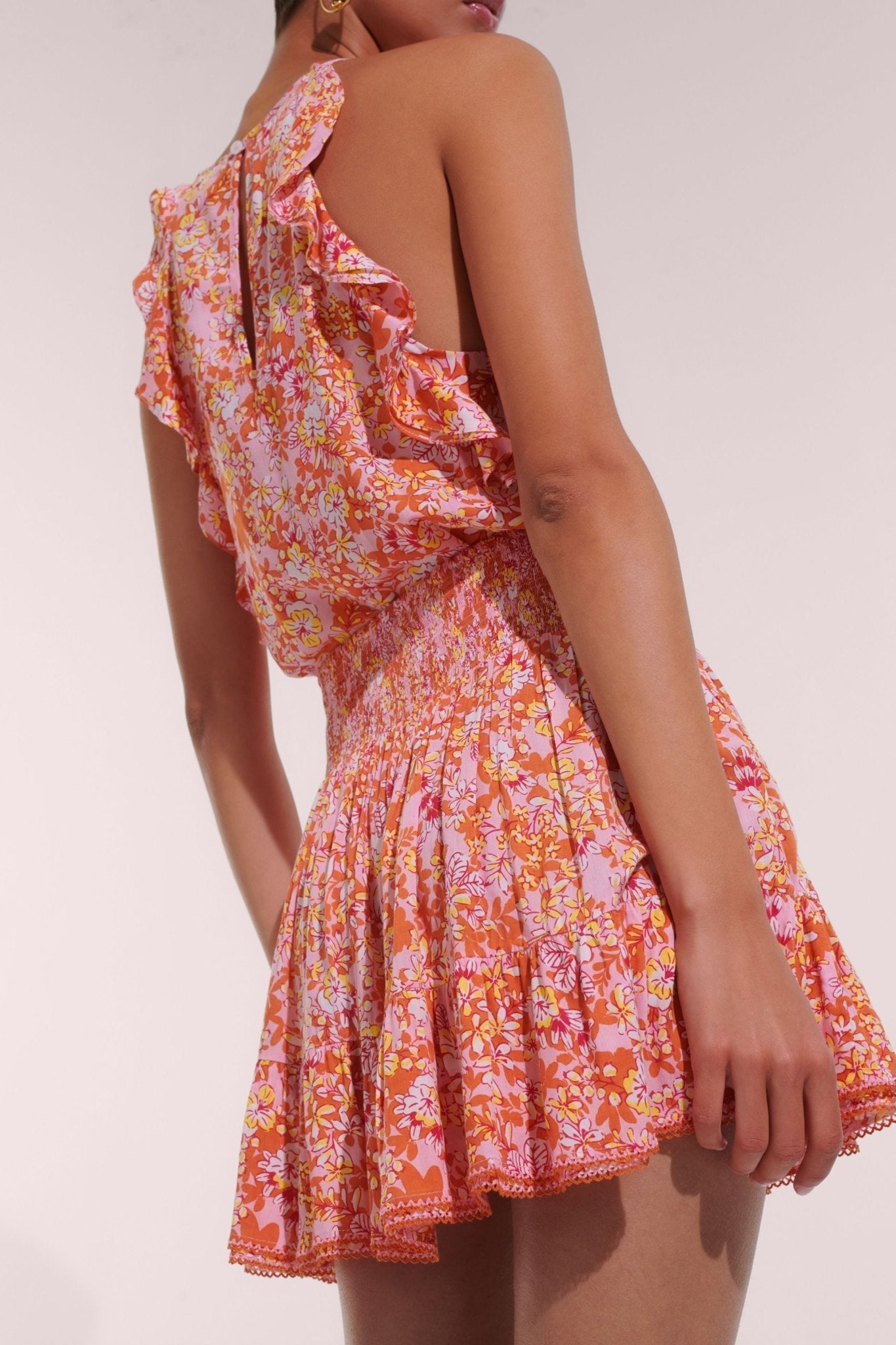 Mini Skirt Mabelle - Pink Sweet Bell - Poupette St Barth