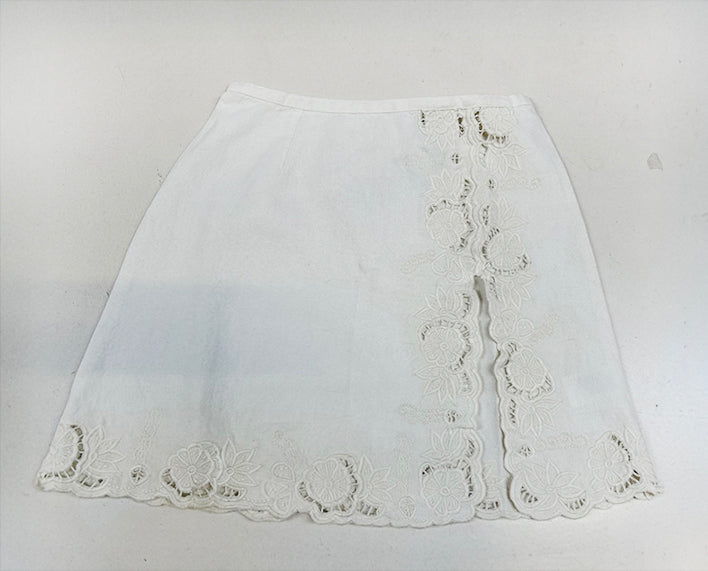 Margaret Skirt | Ivory