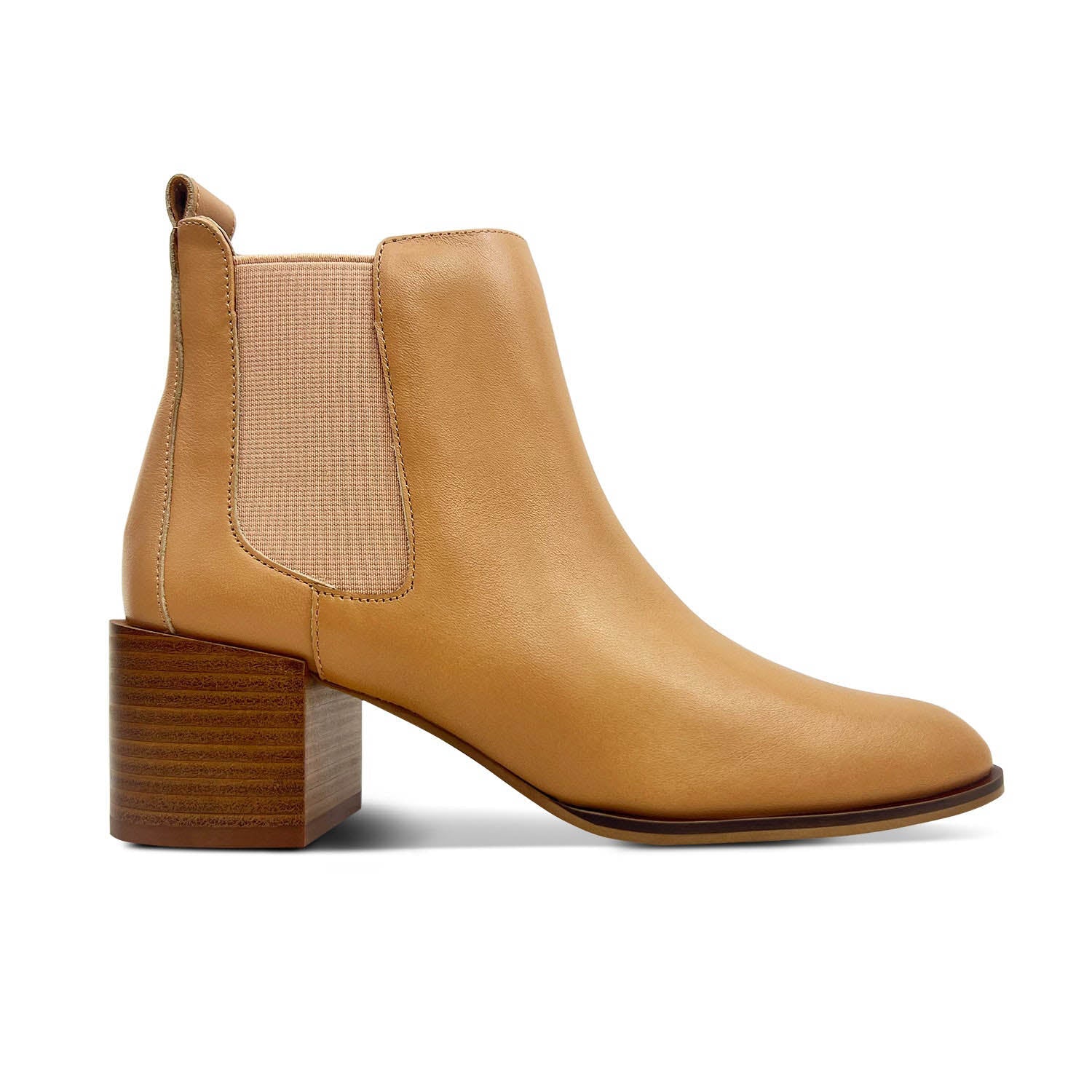 Melissa Chelsea Boot in Tan Leather - Yosi Samra  - Women's Boots