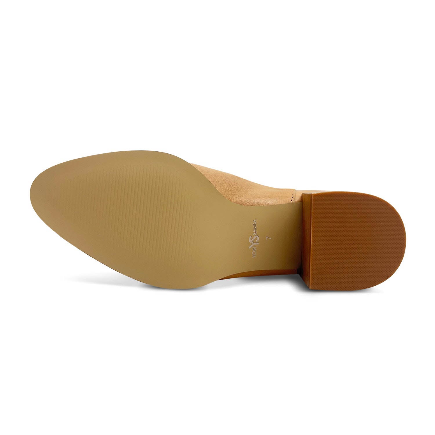 Melissa Chelsea Boot in Tan Leather - Yosi Samra  - Women's Boots