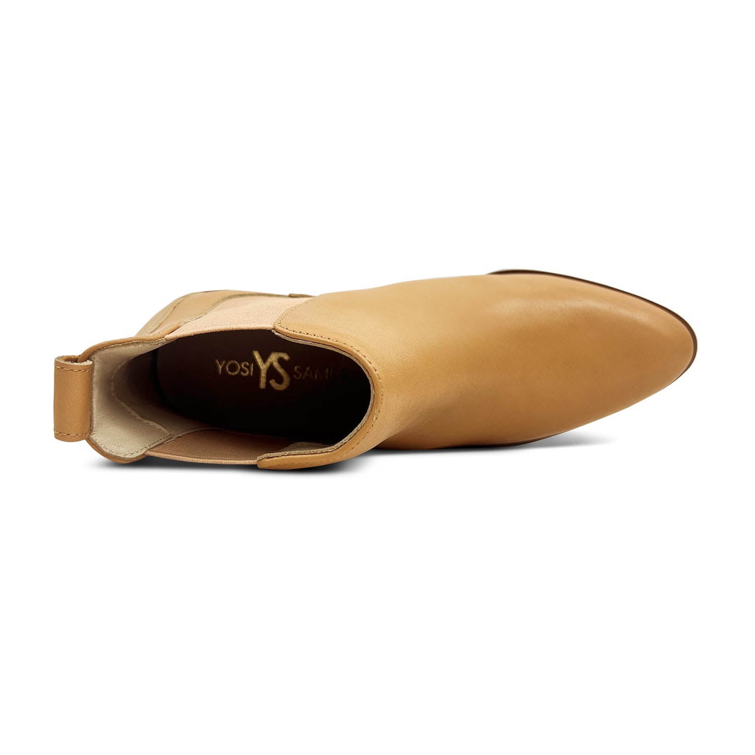 Melissa Chelsea Boot in Tan Leather - Yosi Samra  - Women's Boots