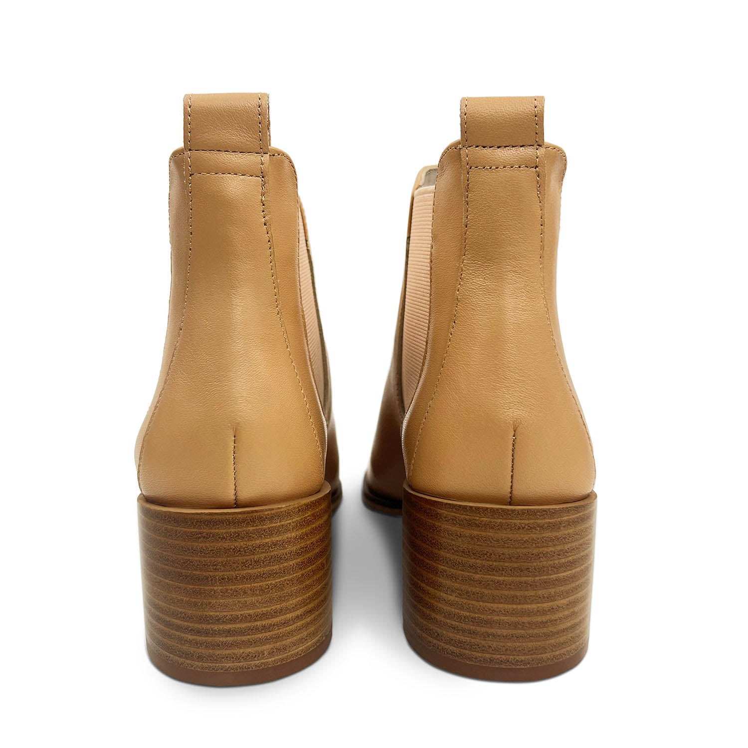 Melissa Chelsea Boot in Tan Leather - Yosi Samra  - Women's Boots