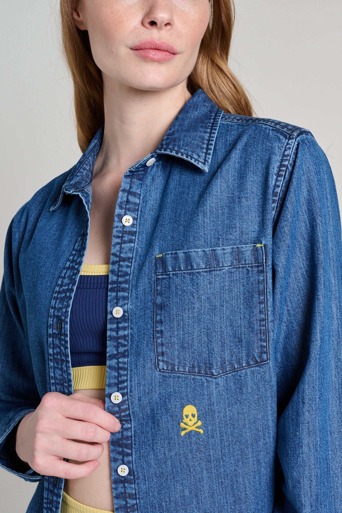 Mia Soul Brigade Denim Shirt | Kerri Rosenthal