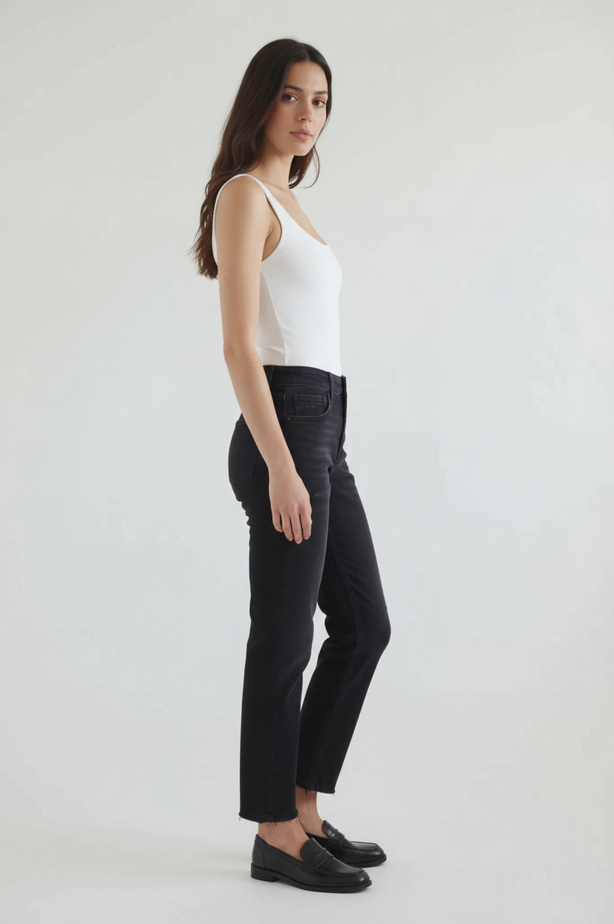 Mid Rise Ankle Straight | Flying Monkey