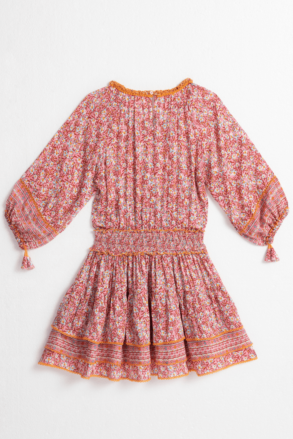 Kids Mini Dress Ariel - Light Pink Paquerette - Poupette St Barth