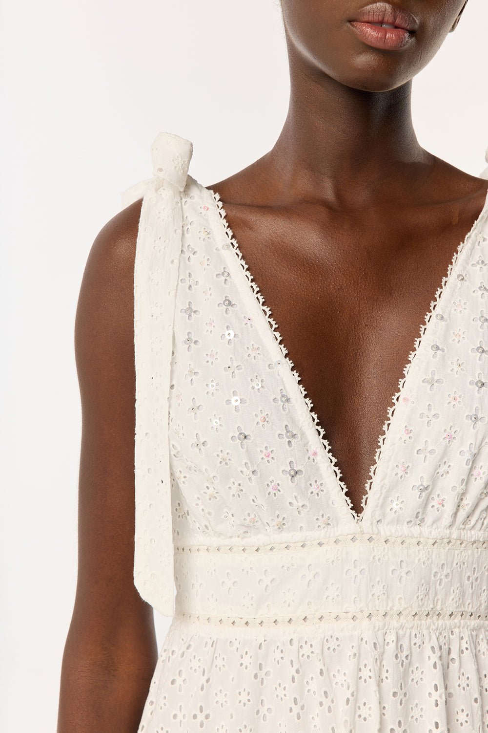 Mini Dress Cara - Natural White - Poupette St Barth