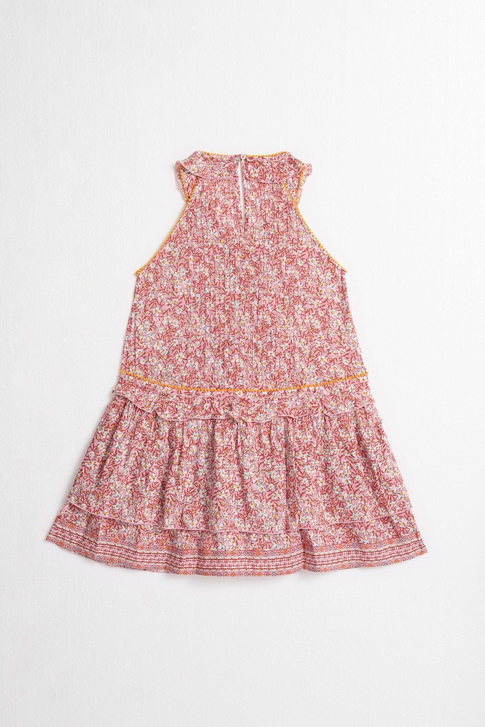Kids Mini Dress Mae - Light Pink Paquerette - Poupette St Barth