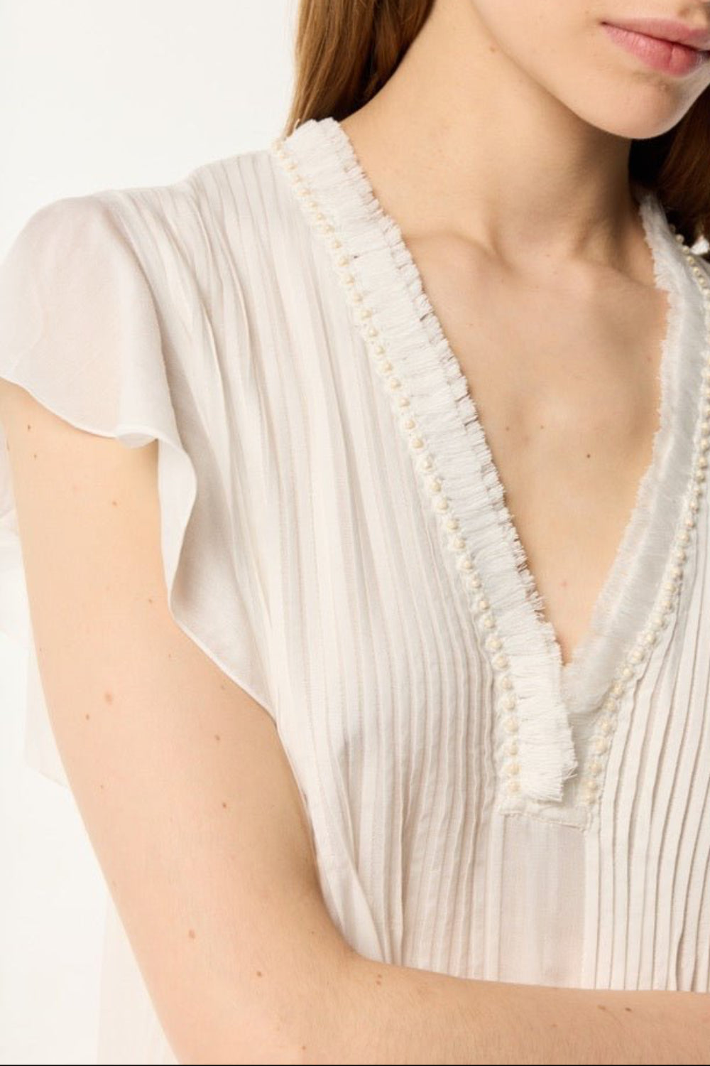 Mini Dress Sasha - Optic White - Poupette St Barth