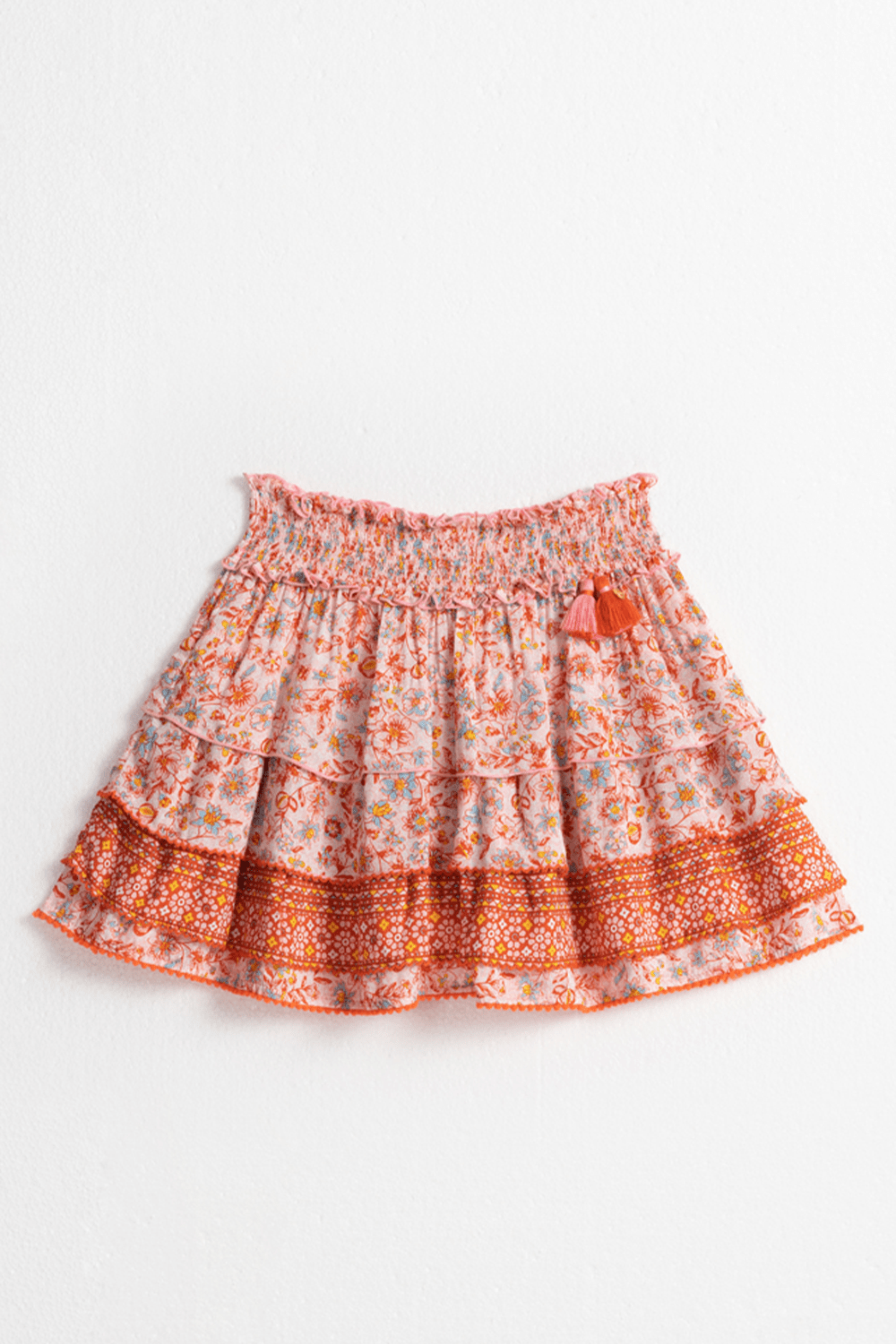 Kids Mini Skirt Ariel - Pink Magnolia - Poupette St Barth