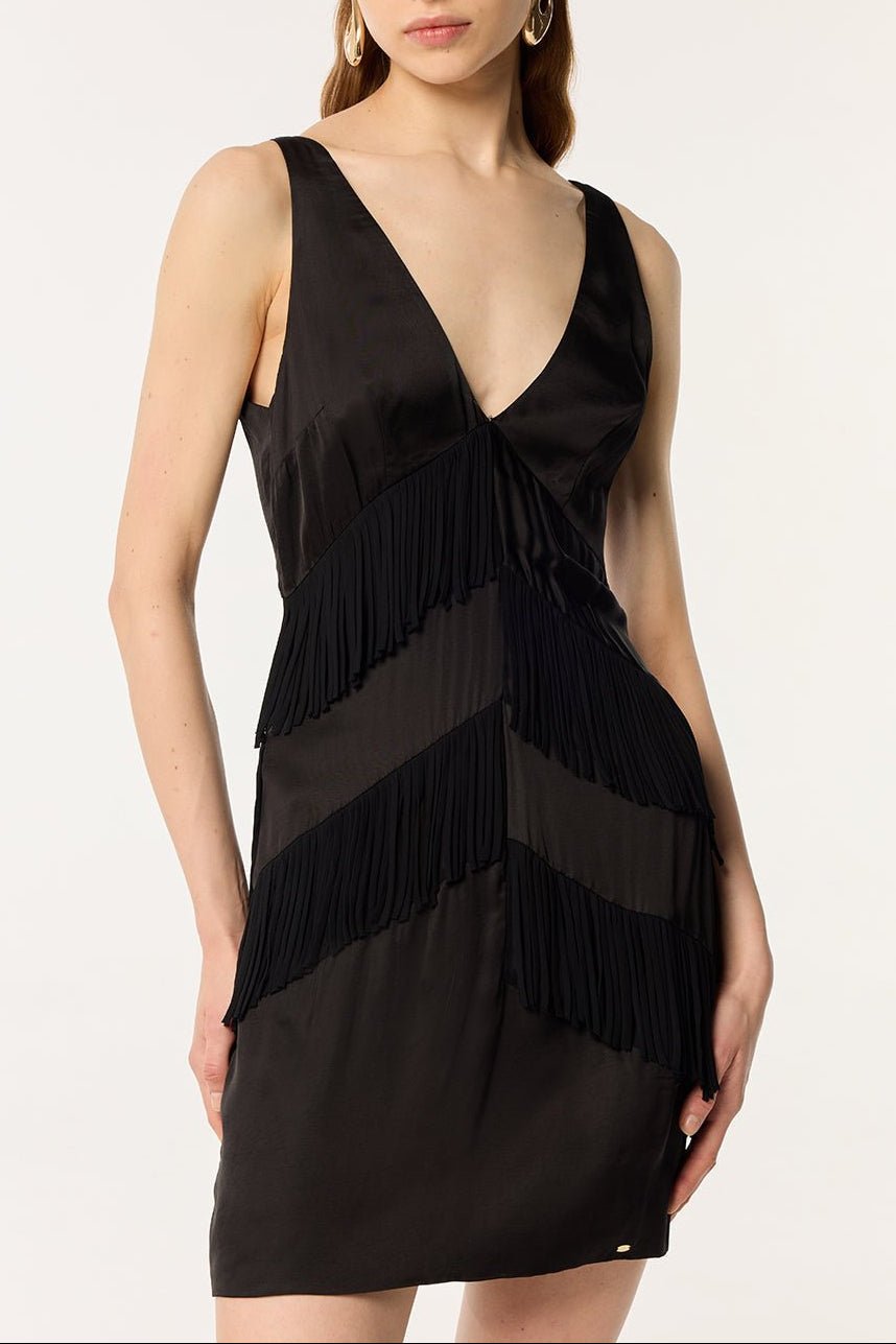 Mini Dress Carmen - Black - Poupette St Barth