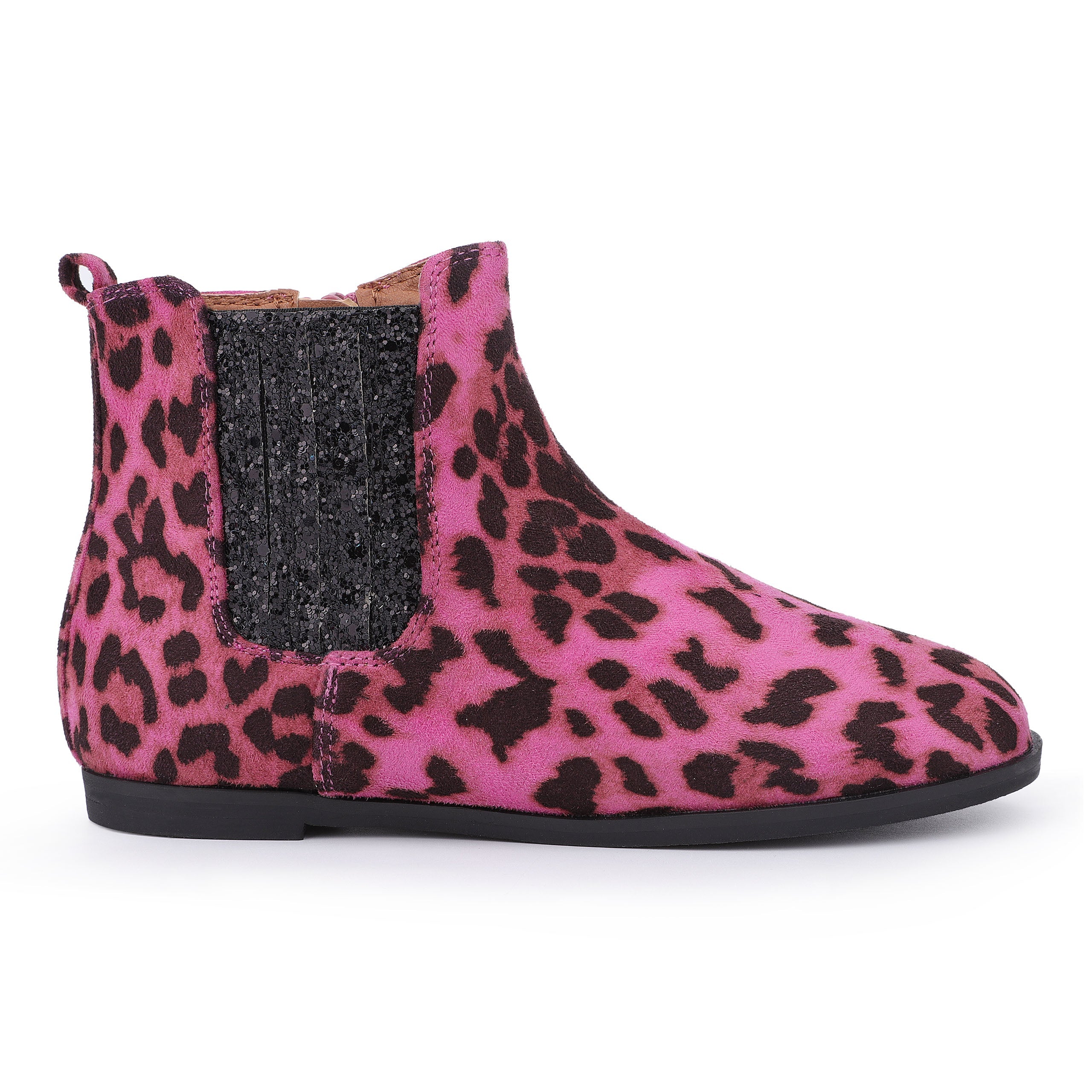 Miss Mollie Boot in Pink Leopard - Kids - Yosi Samra  - Kids' Boots