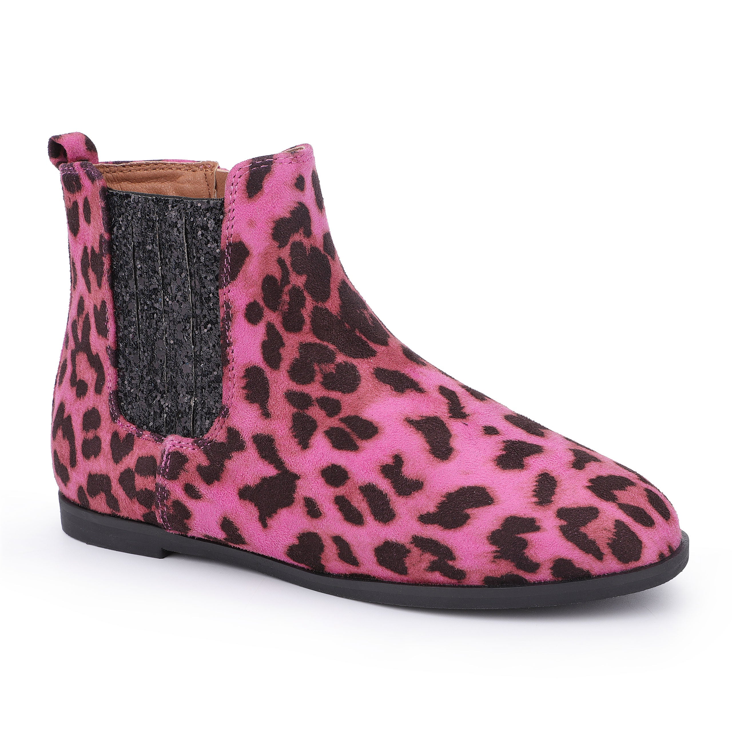 Miss Mollie Boot in Pink Leopard - Kids - Yosi Samra  - Kids' Boots