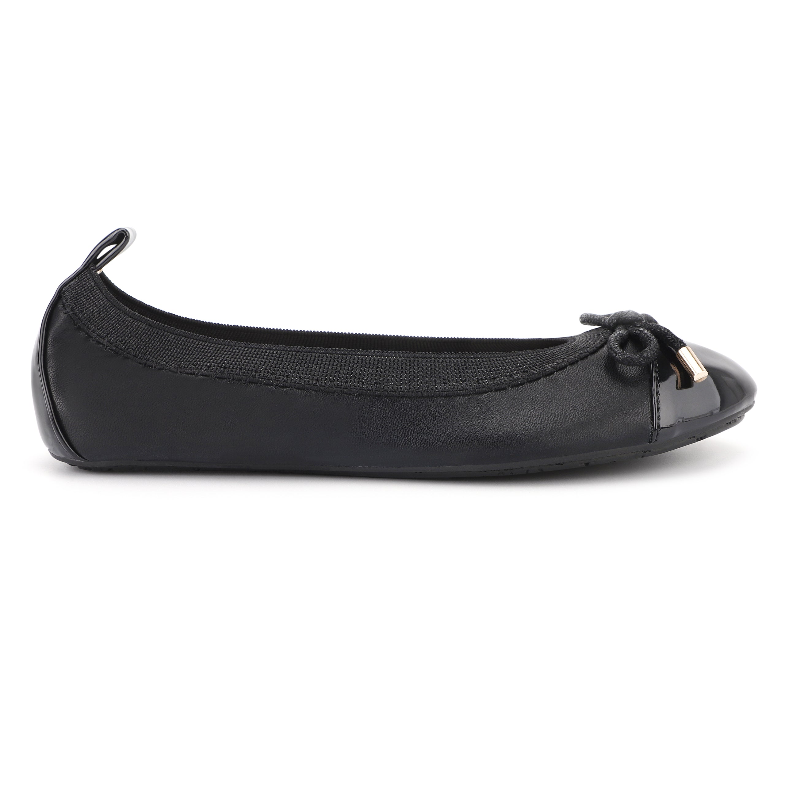 Miss Samantha Ballet Flat in Black - Kids - Yosi Samra  - Kids' Flats