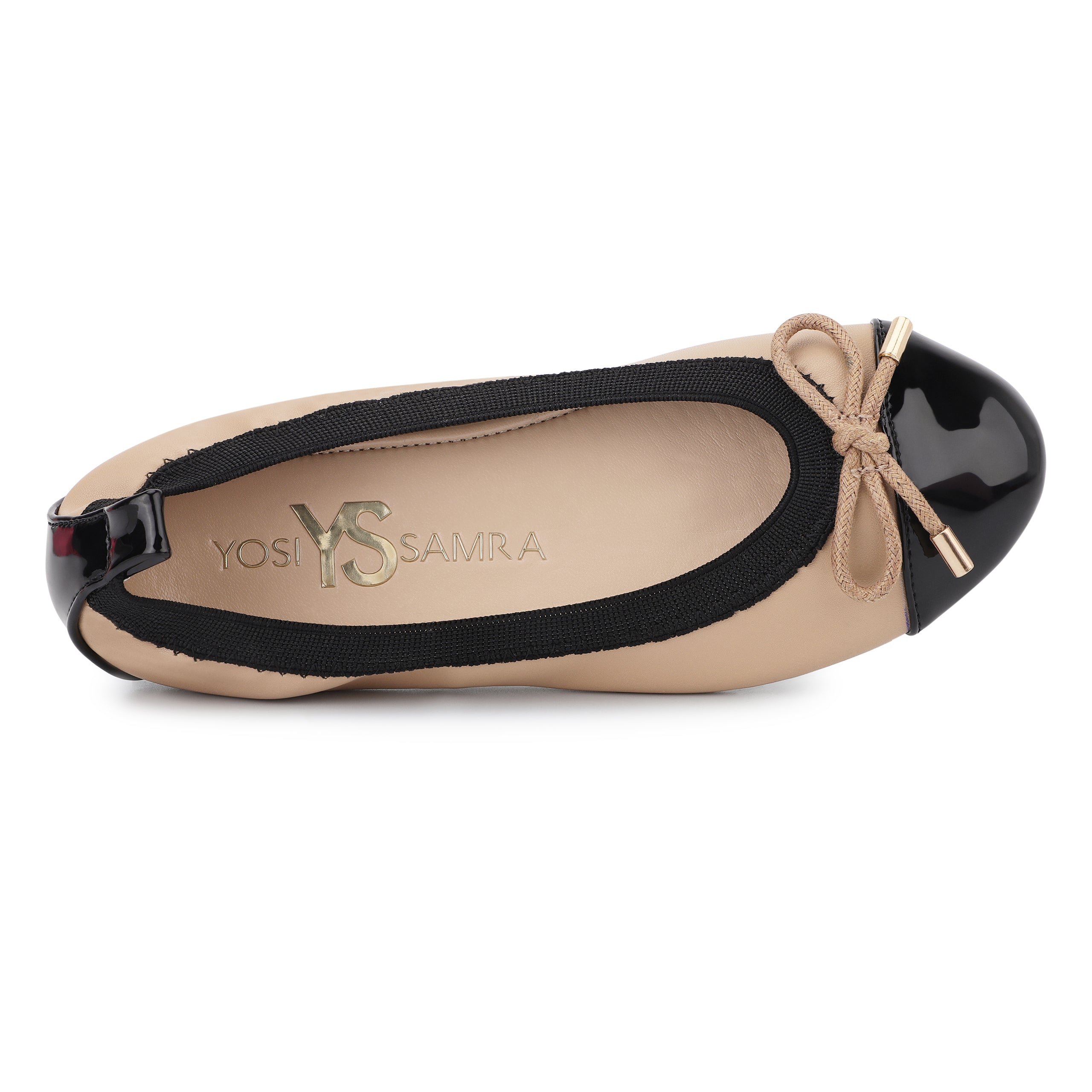Miss Samantha Ballet Flat in Nude - Kids - Yosi Samra  - Kids' Flats