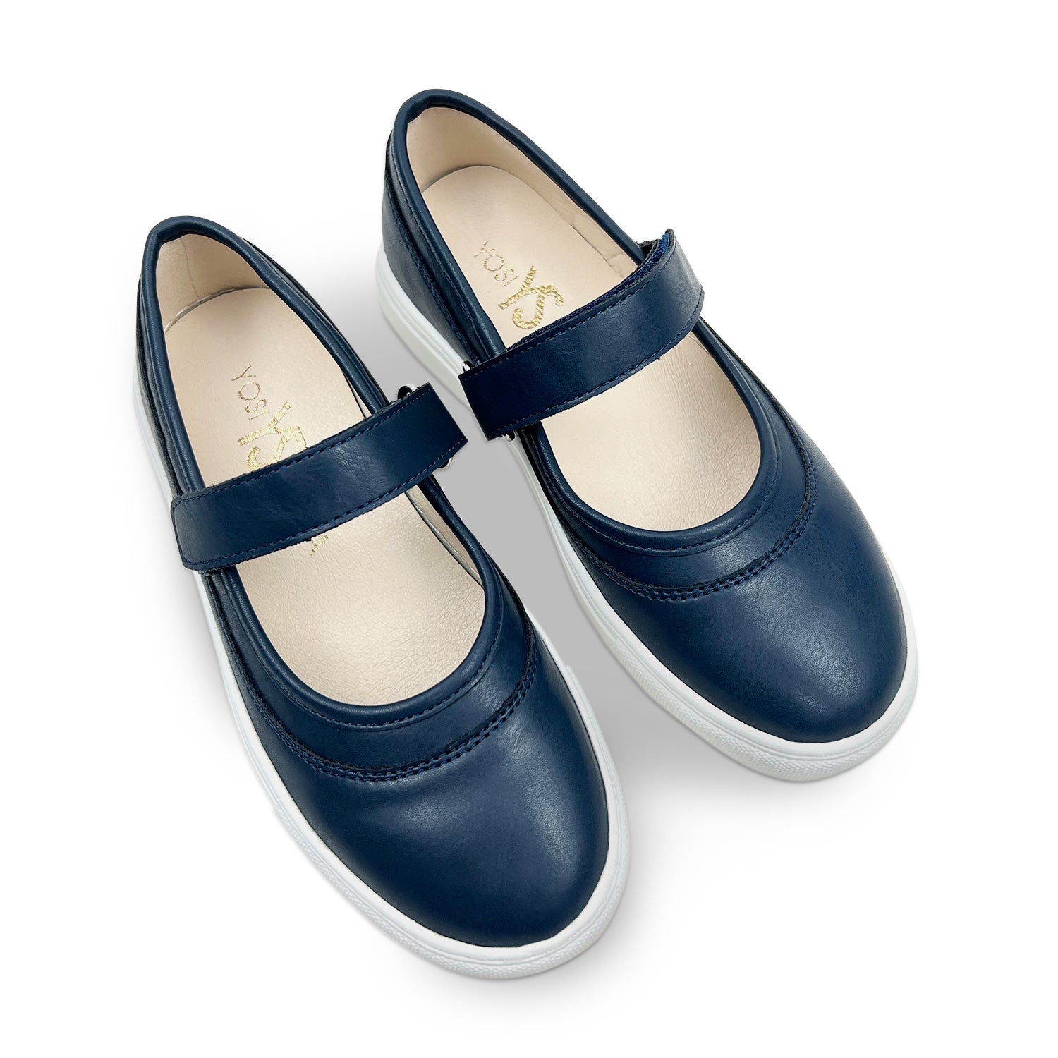 Miss Adeline Slip-On in Navy - Kids - Yosi Samra  - Kids' Sneakers