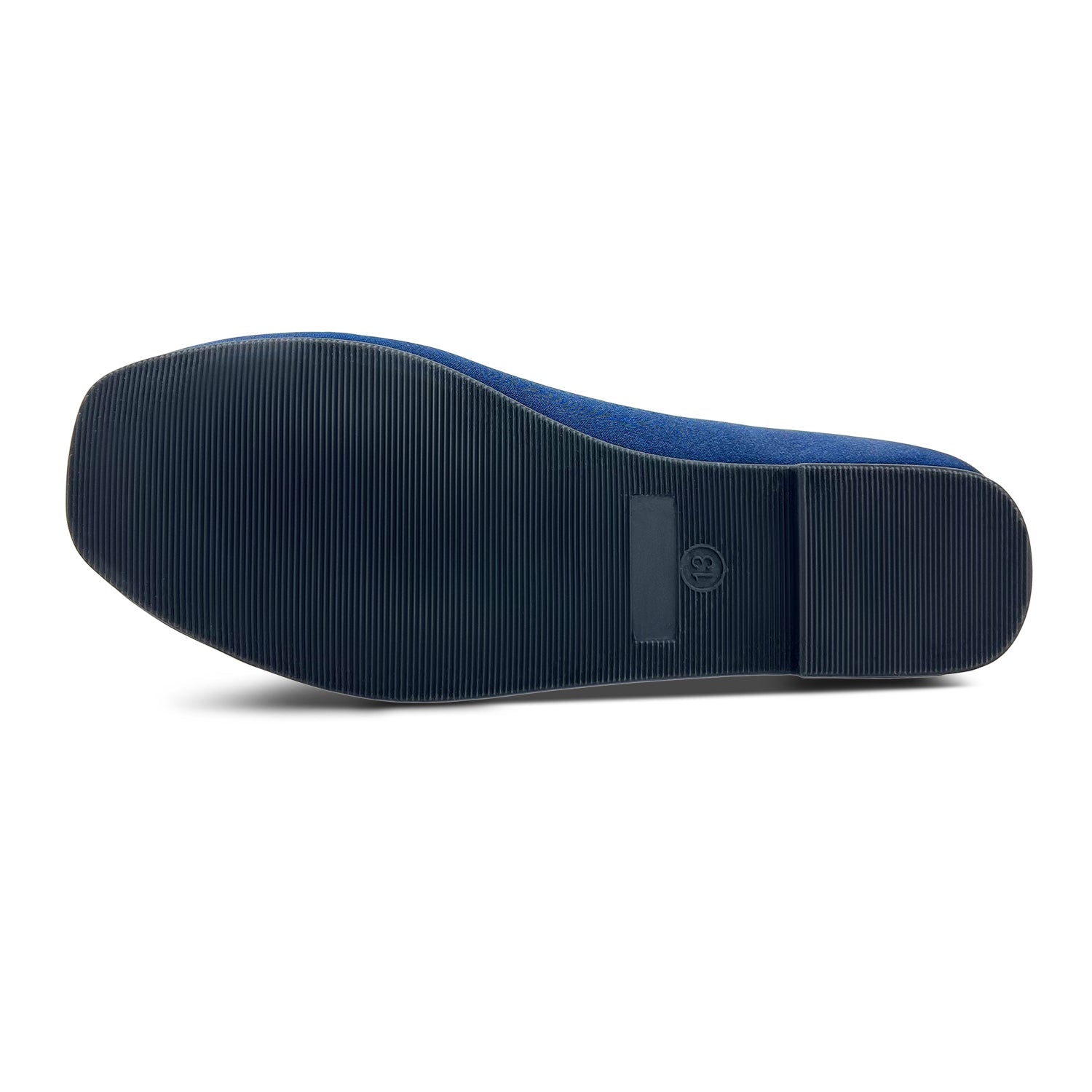 Miss Emory Flat in Navy Satin - Kids - Yosi Samra  - Kids' Flats