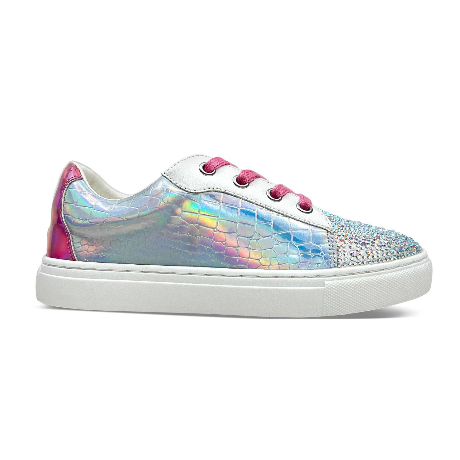 Miss Harper Sneaker in Iridescent - Kids - Yosi Samra  - Kids' Sneakers