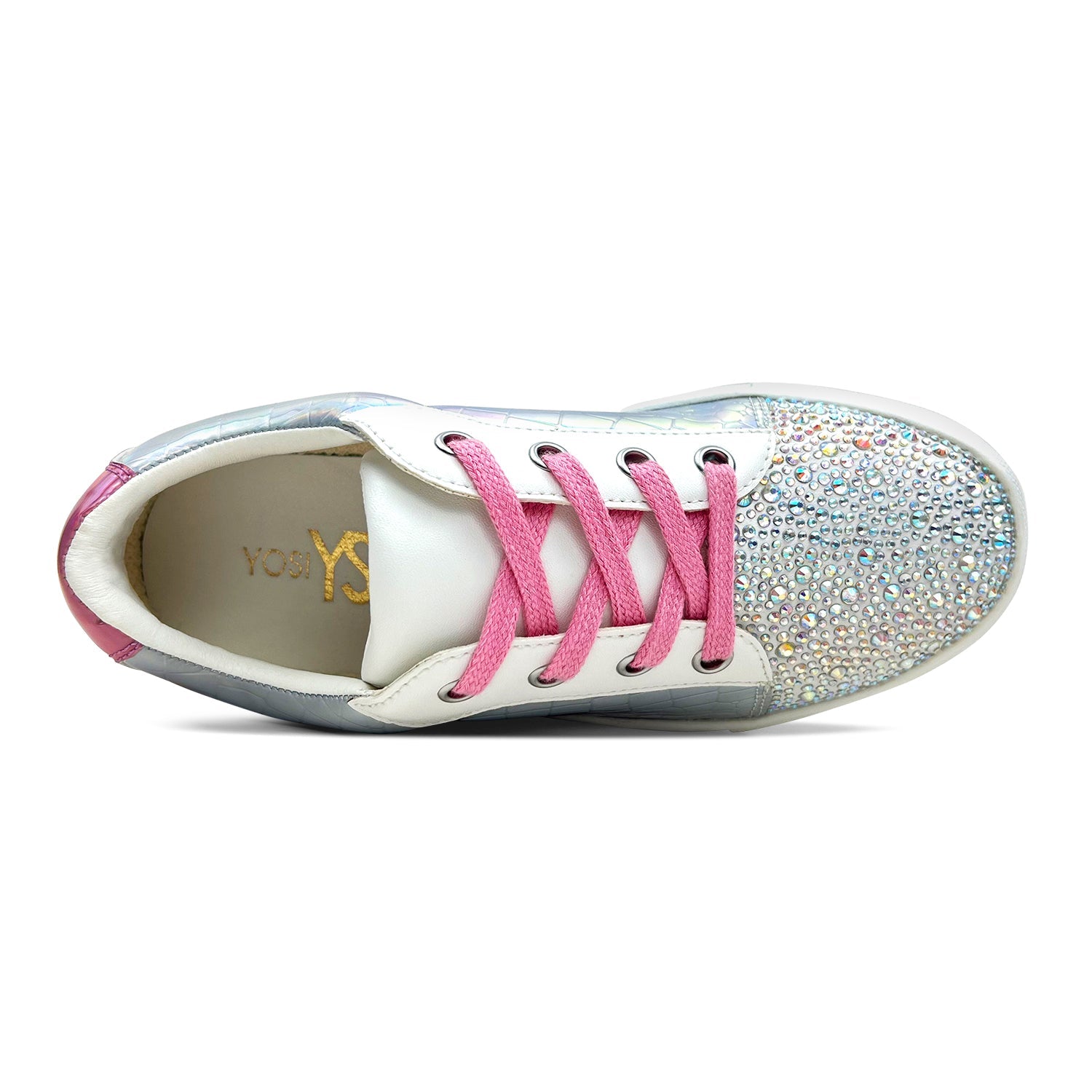 Miss Harper Sneaker in Iridescent - Kids - Yosi Samra  - Kids' Sneakers