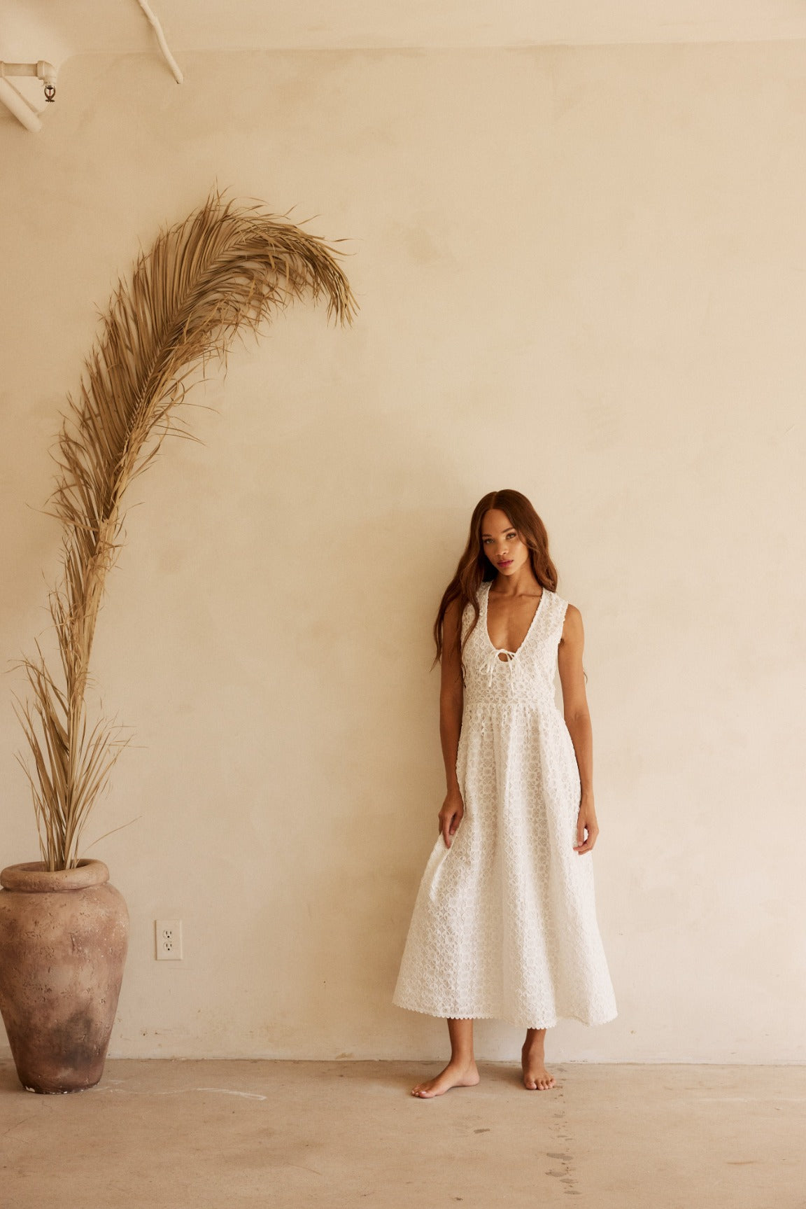 Morris Dress | White