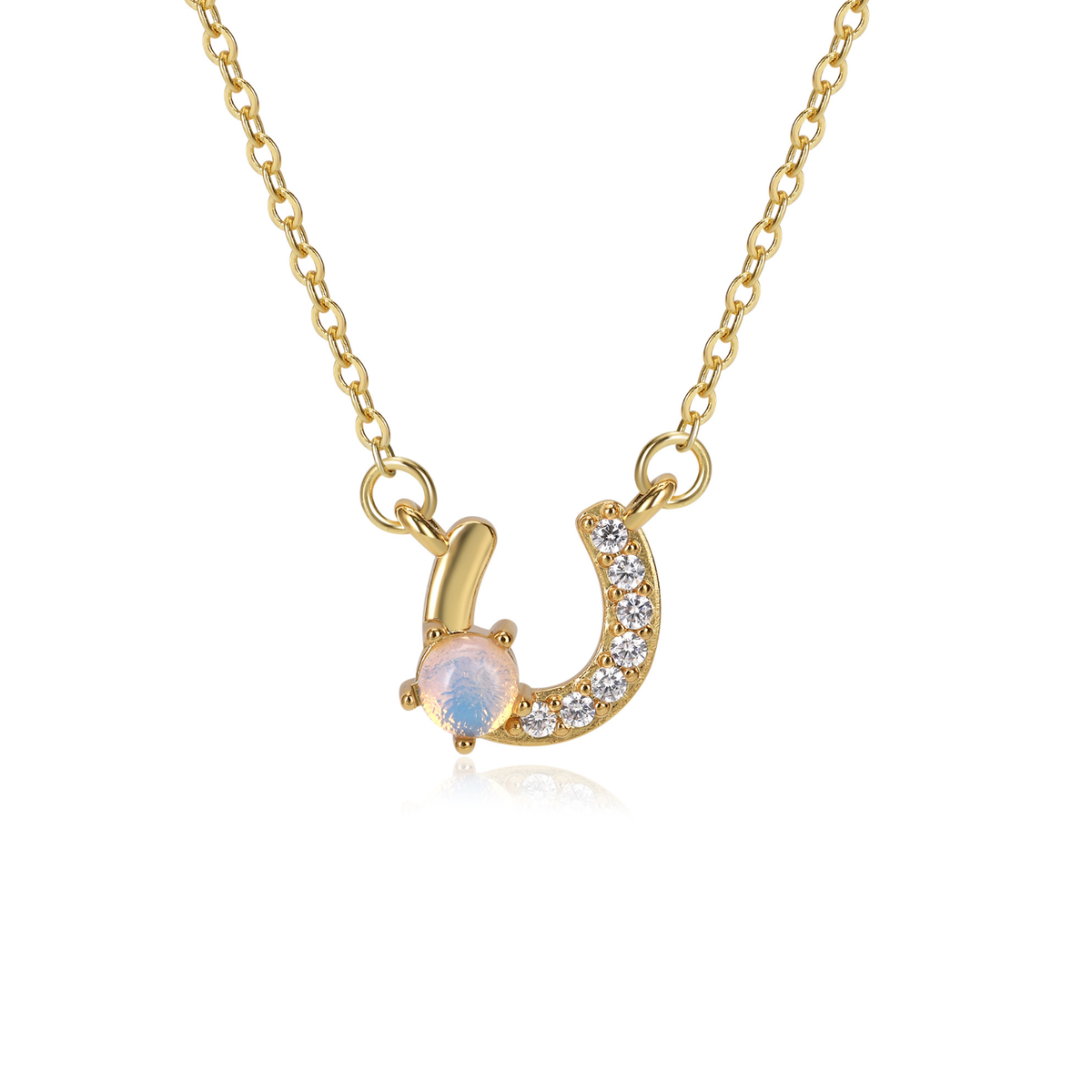 The Luna Opal Necklace