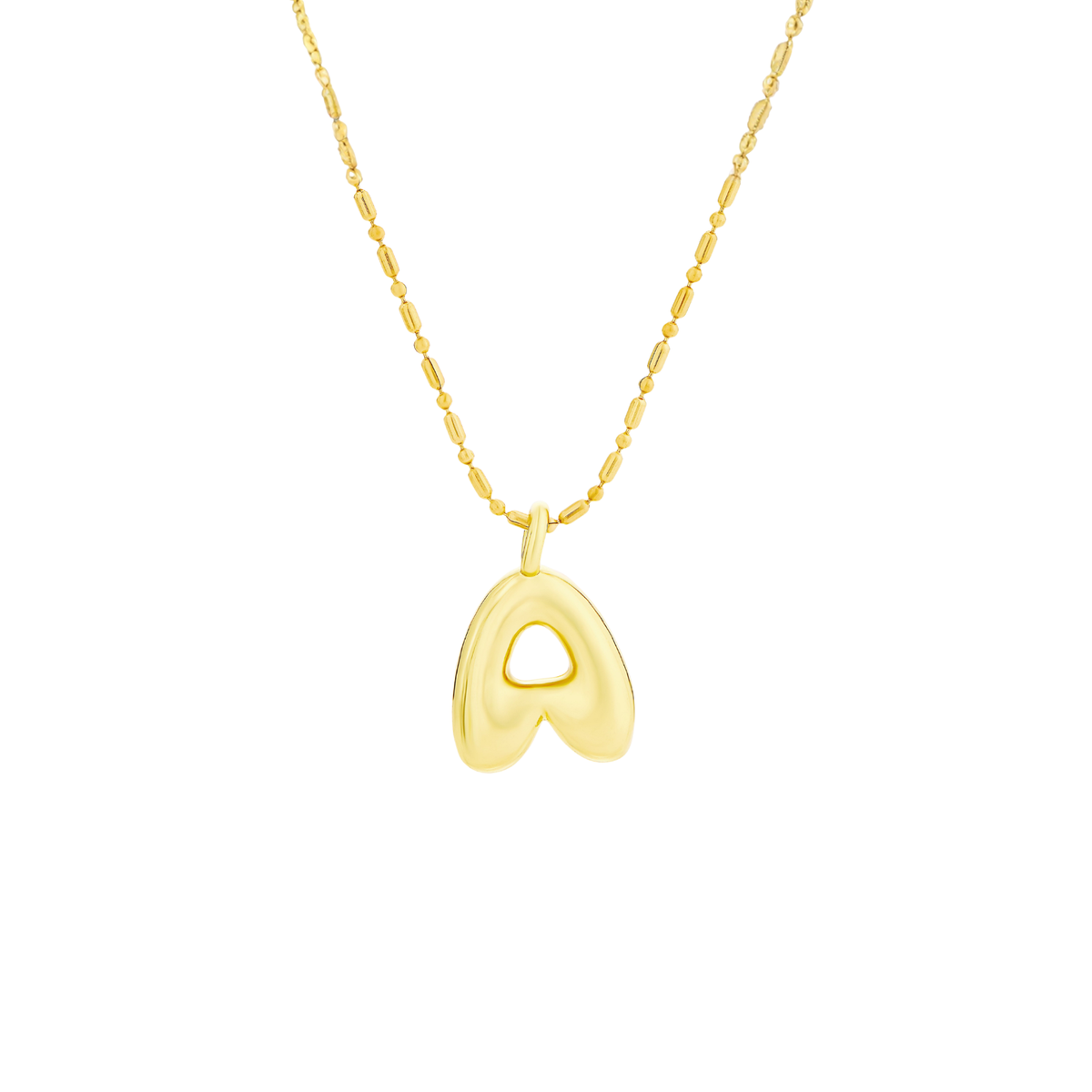 Alphabet Necklace V1 (Pendant + Chain)