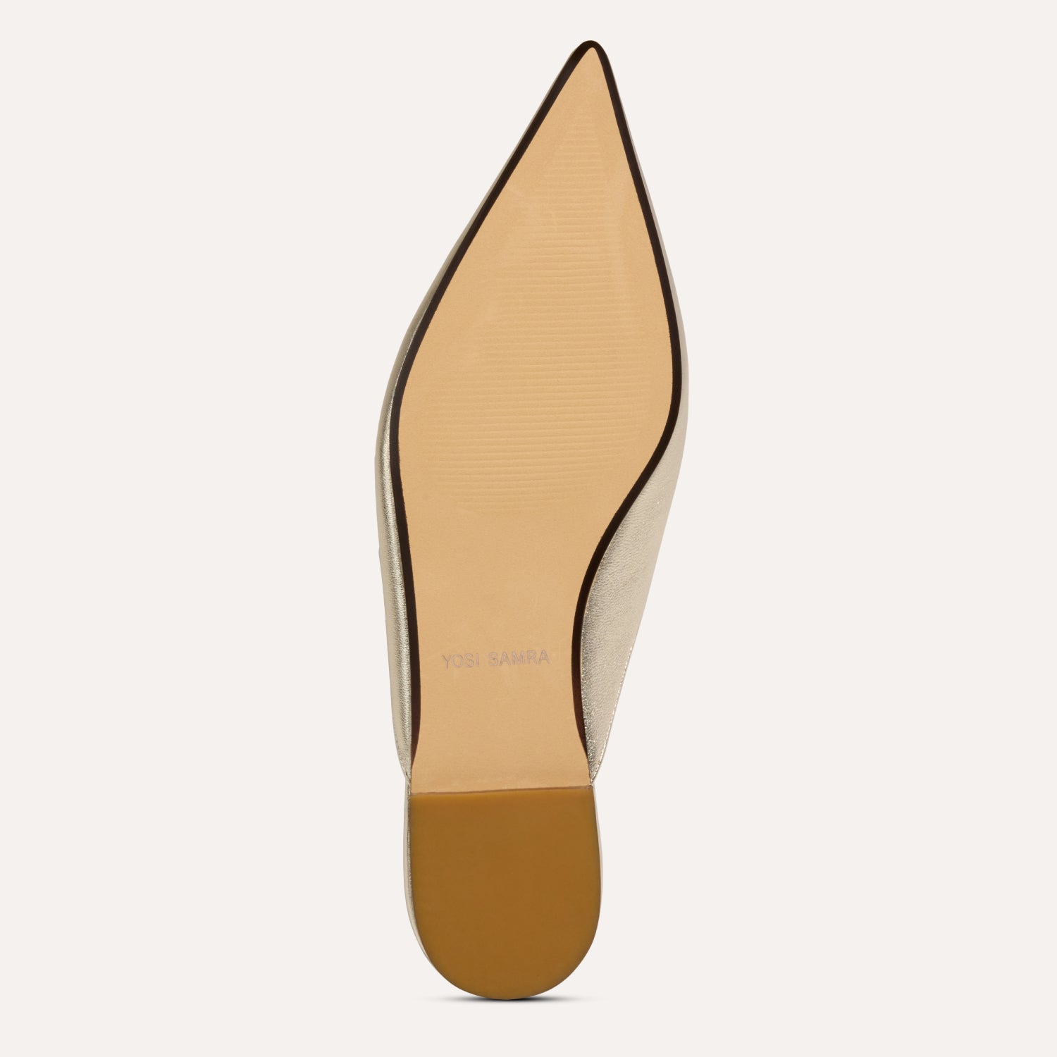 NERA IN GOLD METALLIC LEATHER - Yosi Samra  -