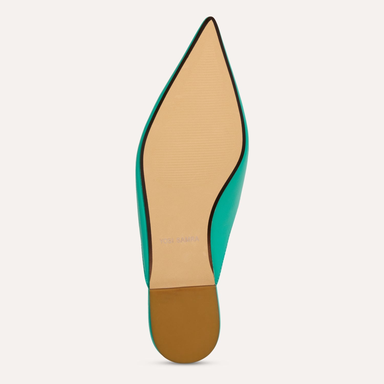NERA IN TEAL LEATHER - Yosi Samra  -