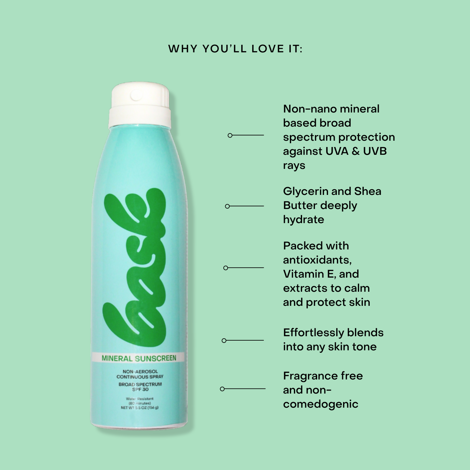 SPF 30 Mineral Non-Aerosol Spray