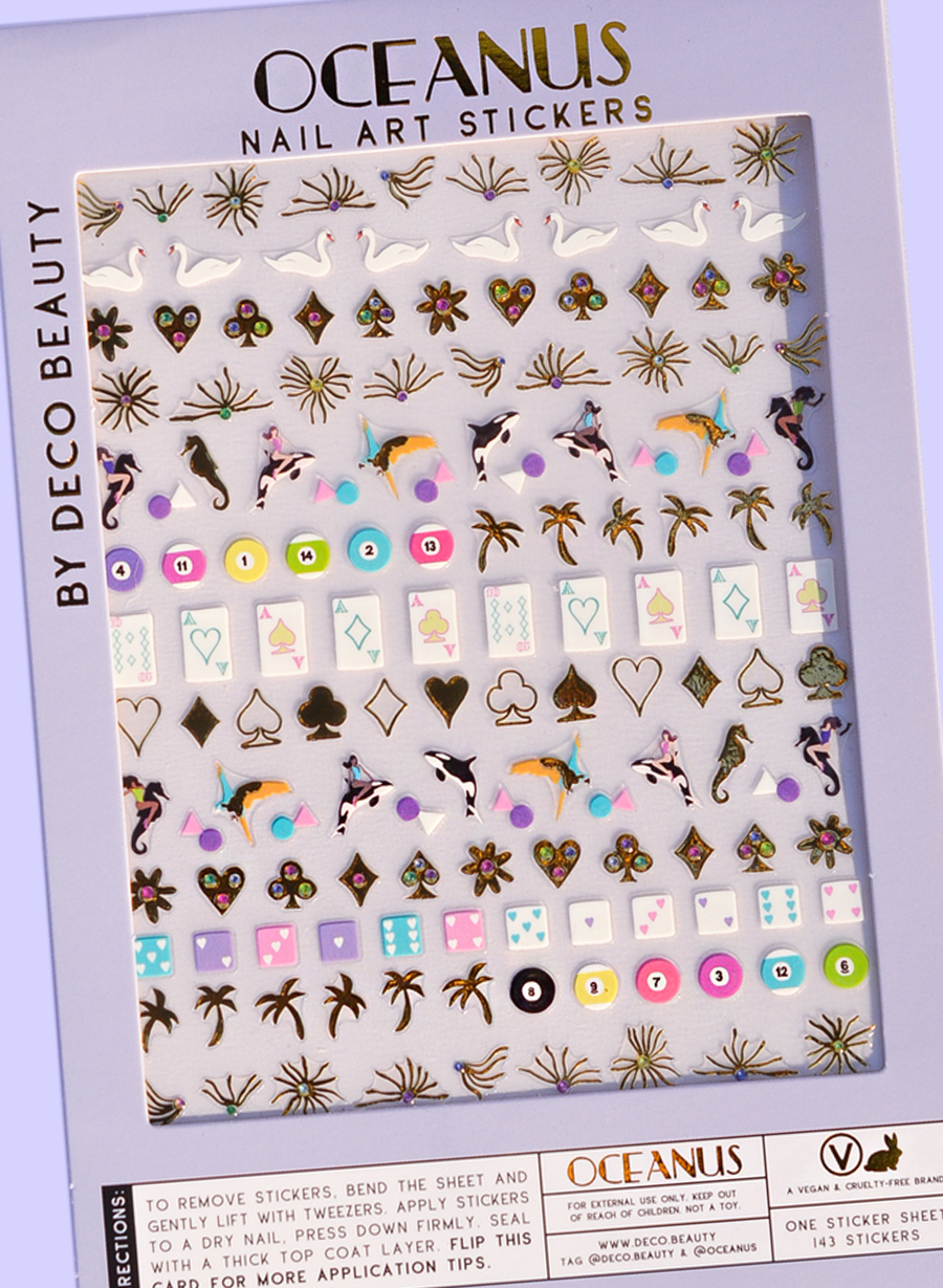 DECO MIAMI X OCEANUS Nail Art Stickers