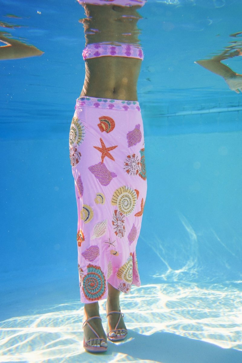 New York Co-Ord Skirt | Pink
