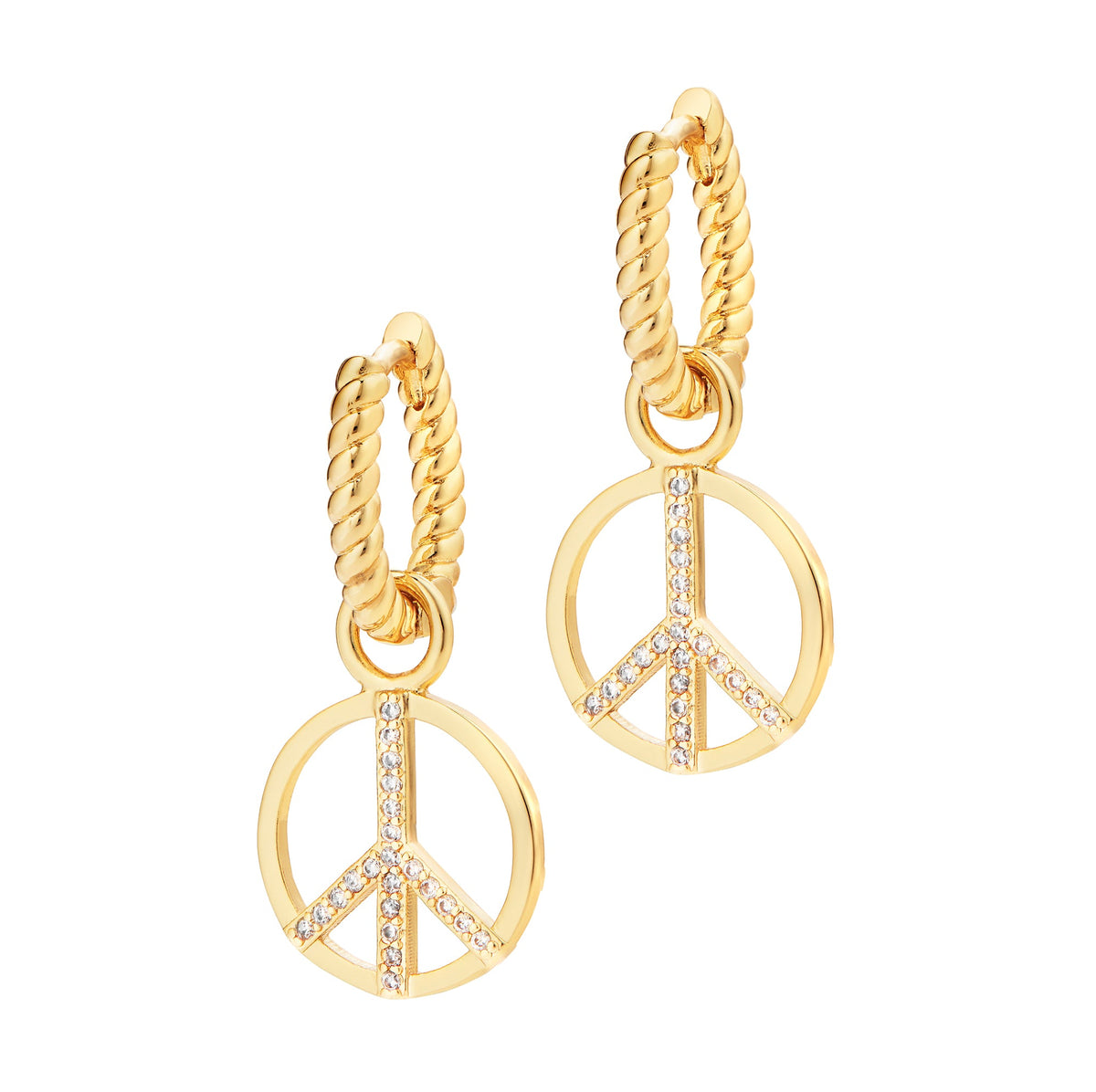 Peace Out Earrings